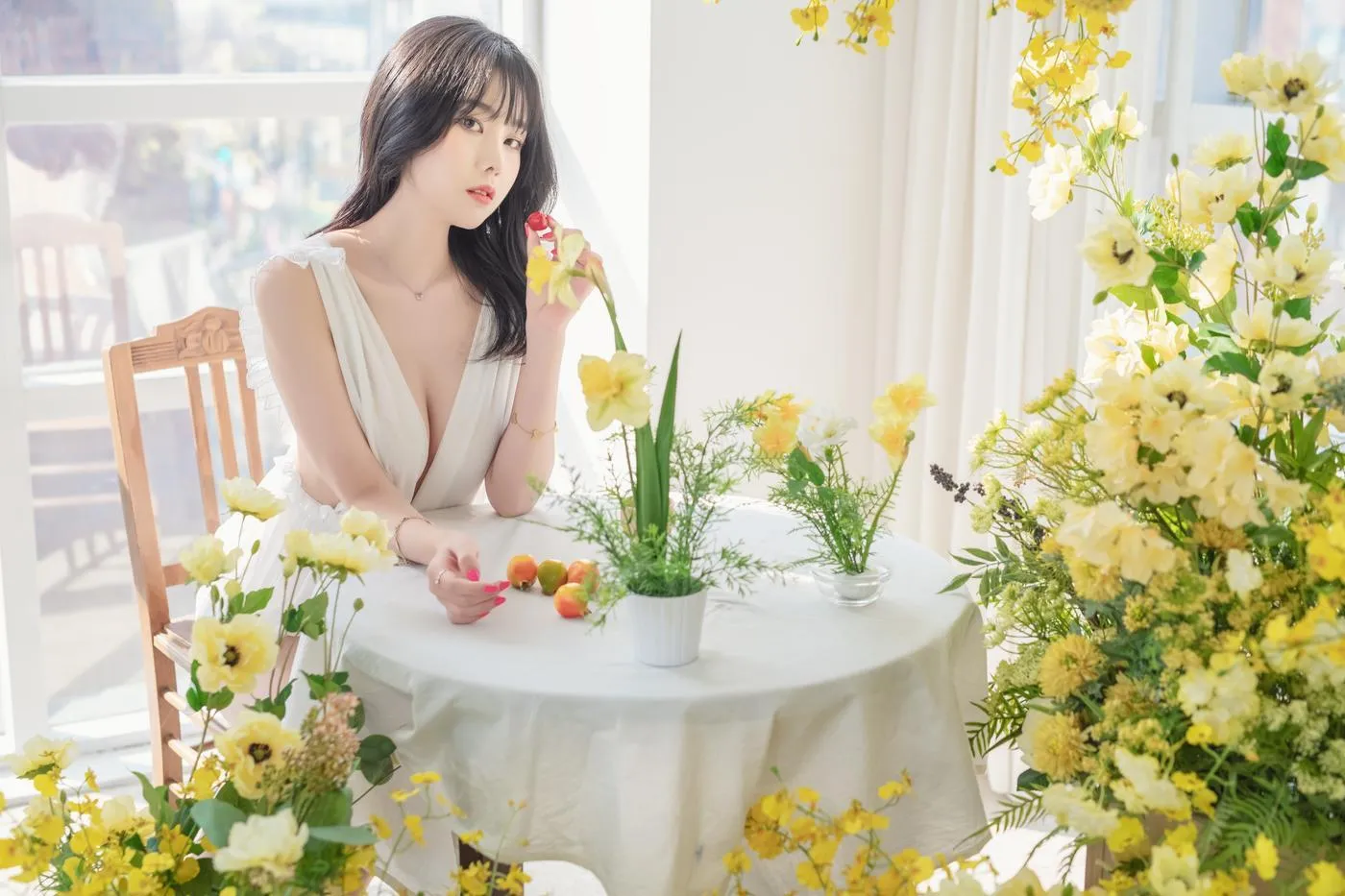 Yuna (윤아) – NO.27 [Patreon] Flowers [26P]插图3