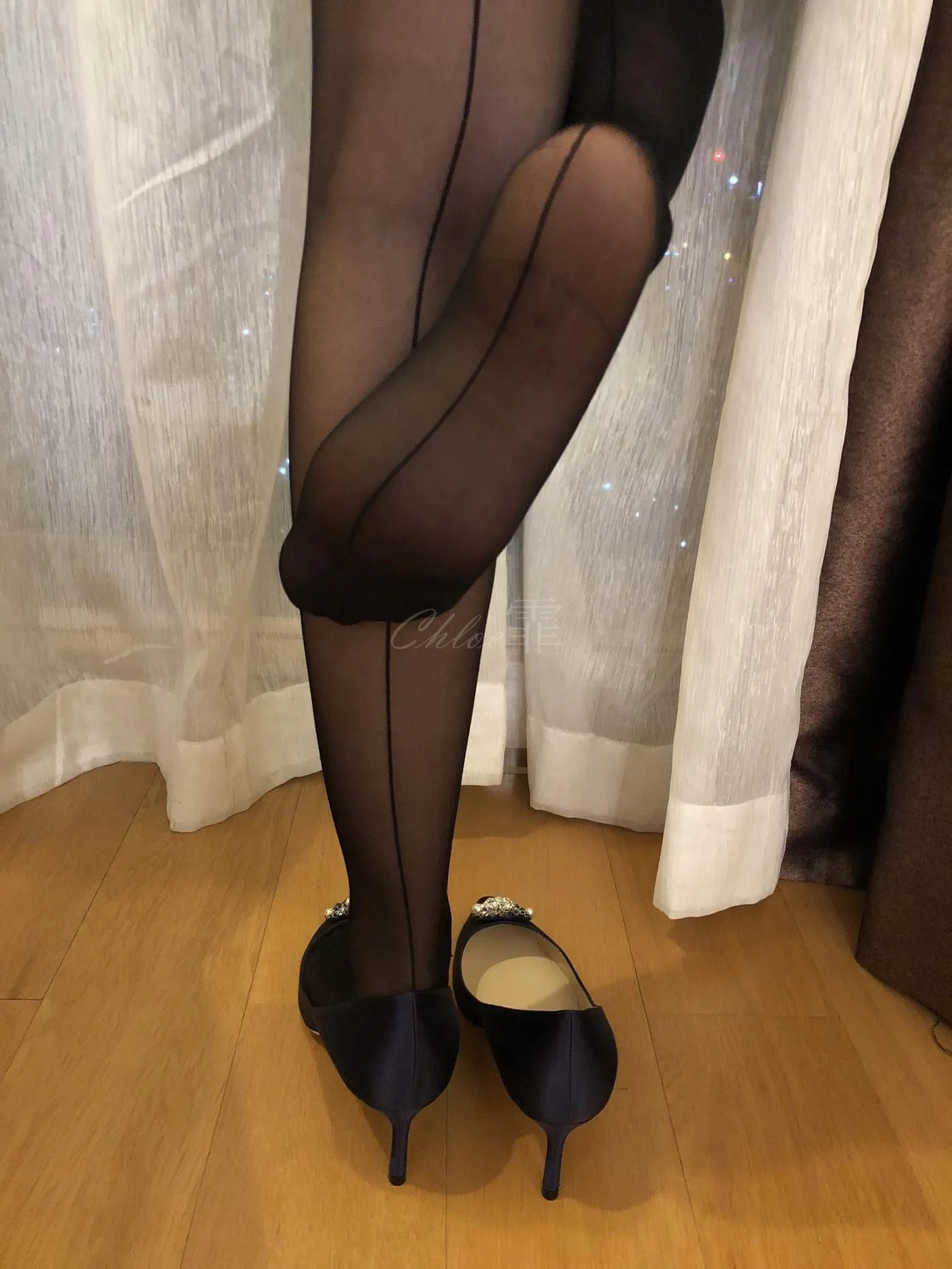chloe霏霏 – NO.08 20181122 波兰MARILYNART 性感中缝线 黑s [13P]插图6