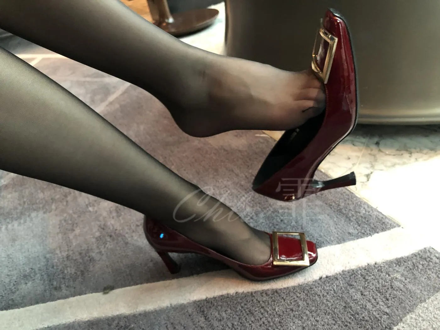 chloe霏霏 – NO.22 20191028 网红套装 艾美酒店肉s黑s-2 [22P]插图5