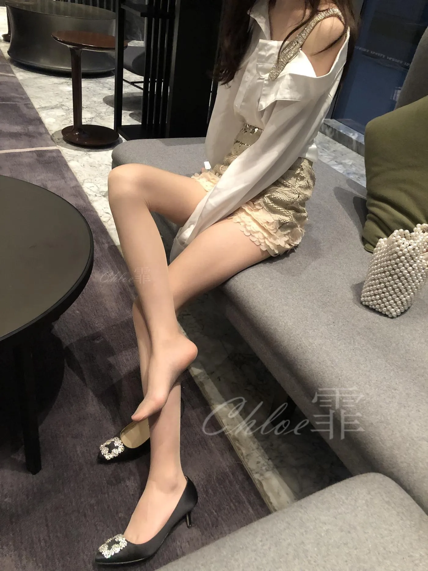 chloe霏霏 – NO.22 20191028 网红套装 艾美酒店肉s黑s-3 [47P]插图2