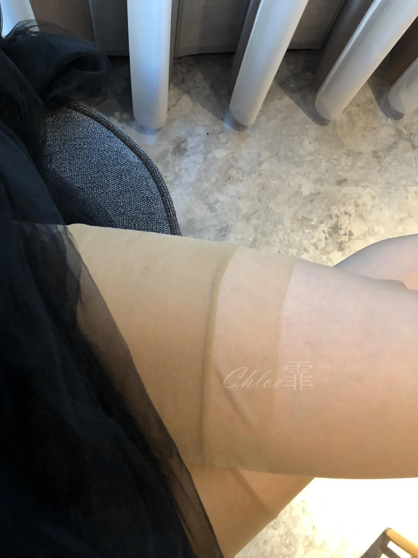 chloe霏霏 – NO.23 20191029 美爵酒店黑s CERVIN吊带复古无弹力肤色 [56P]插图4