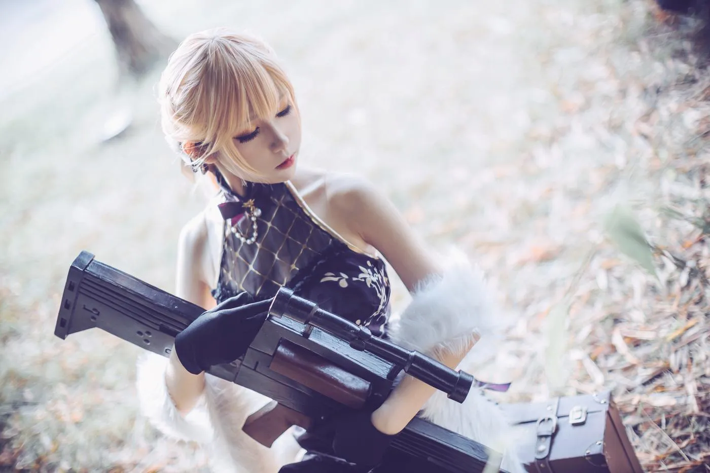 衣衣 – NO.01 少女前线紫雨心 [14P]插图1