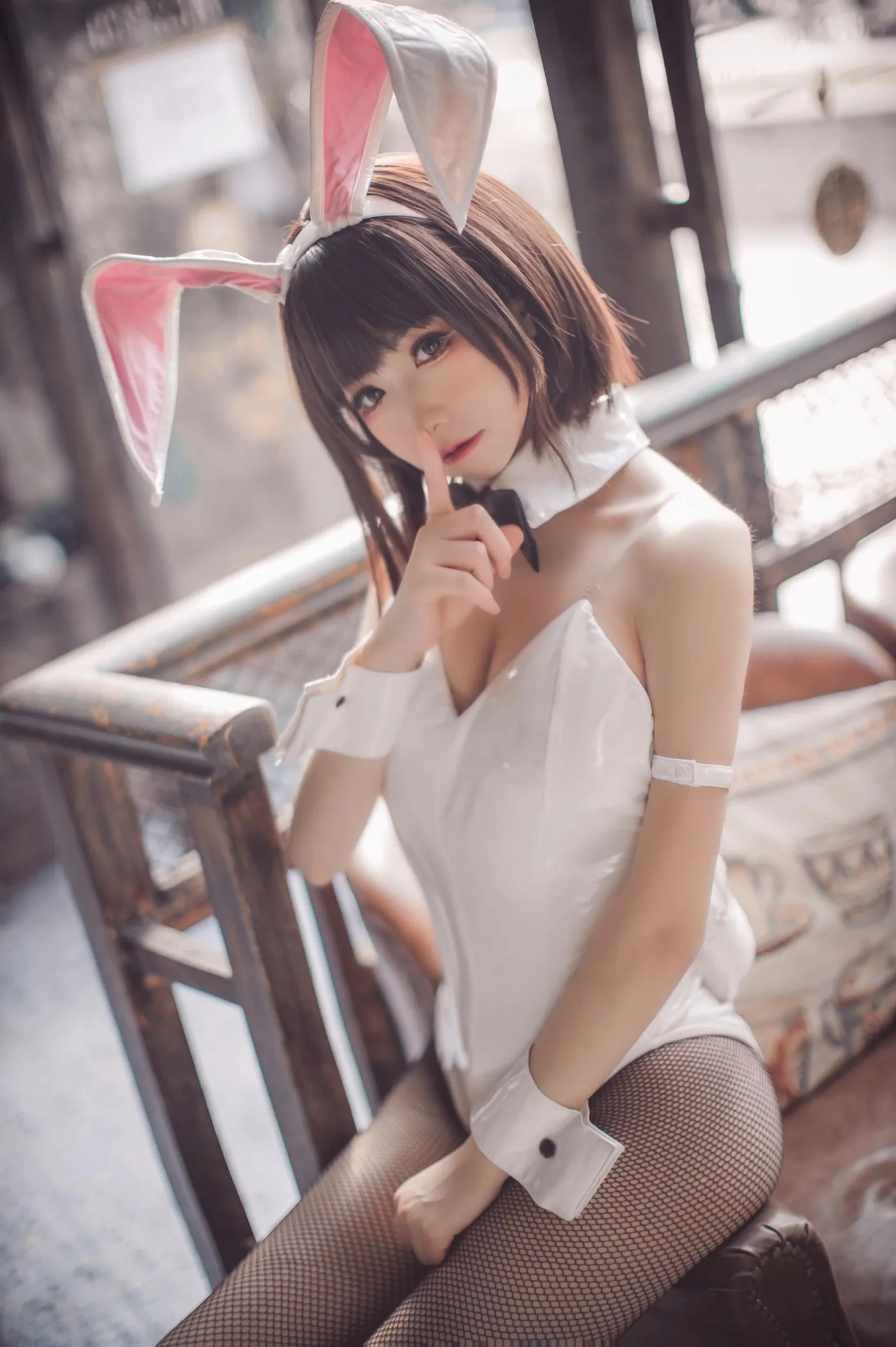 衣衣 – NO.03 加藤惠兔女郎 [52P]插图5