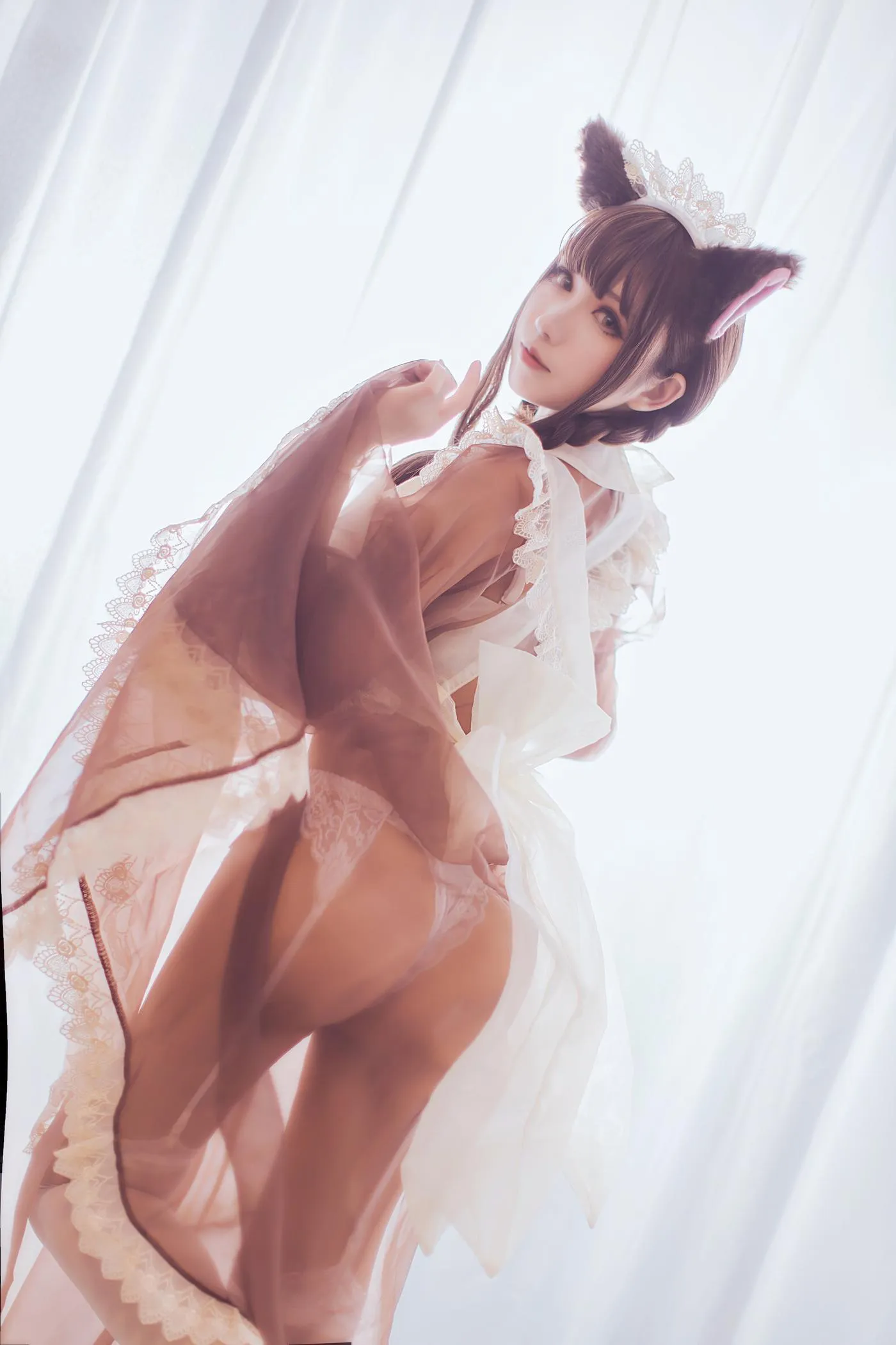 Coser衣衣 – NO.05 透明女仆 [31P]插图4