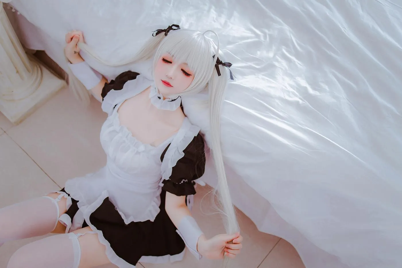 Coser衣衣 – NO.09 穹妹女仆 [28P]插图8