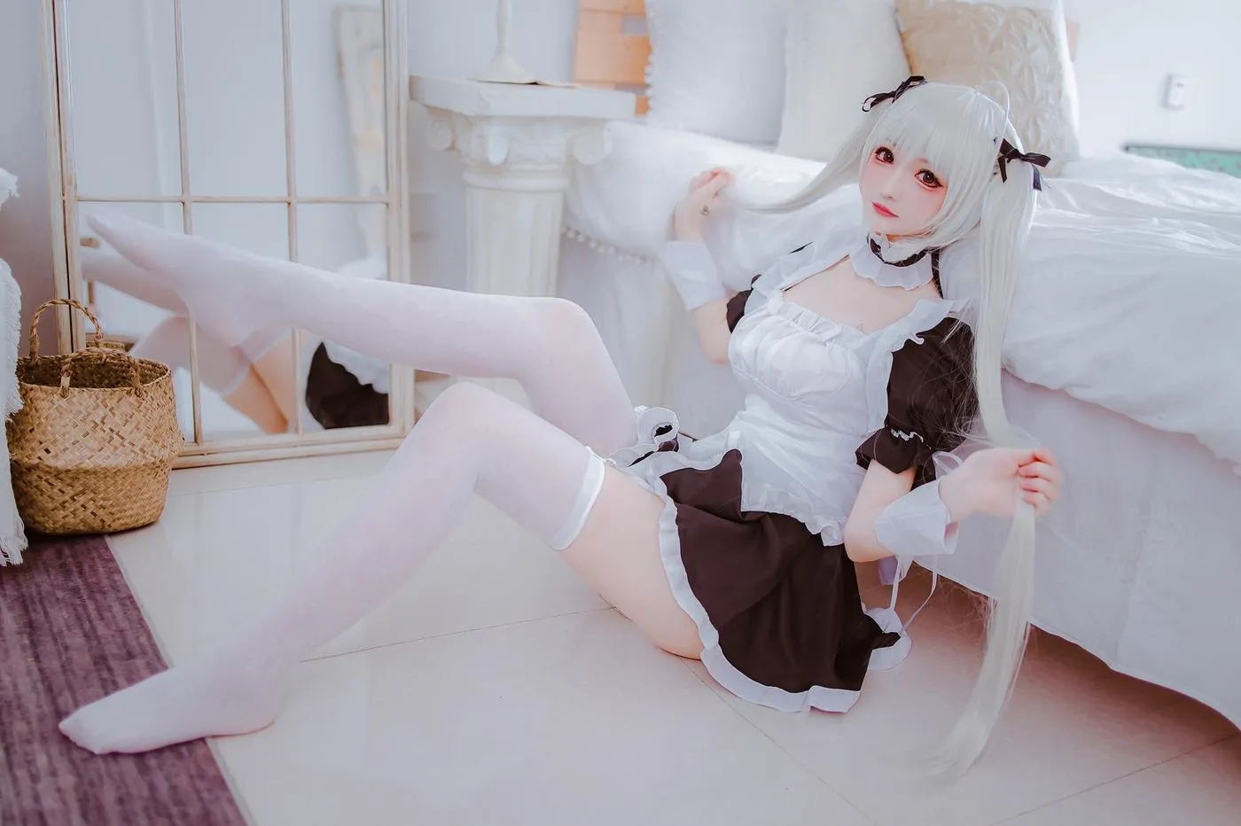 Coser衣衣 – NO.09 穹妹女仆 [28P]插图9