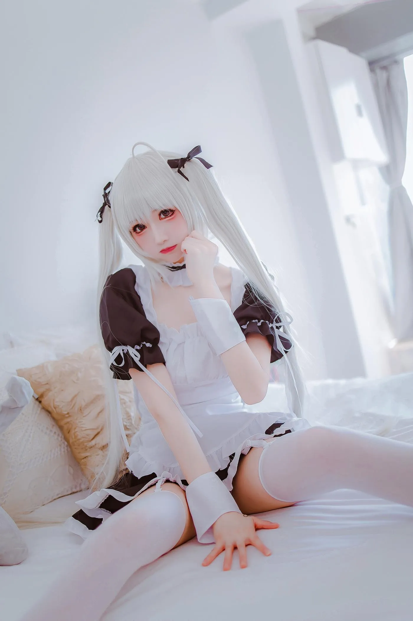 Coser衣衣 – NO.09 穹妹女仆 [28P]插图3