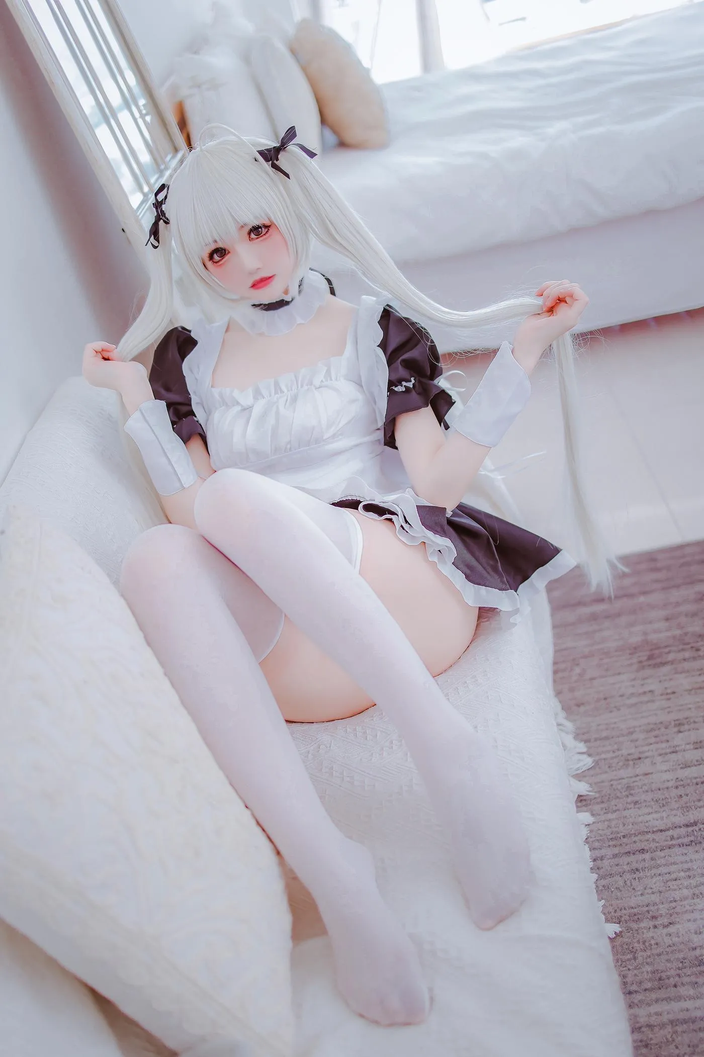 Coser衣衣 – NO.09 穹妹女仆 [28P]插图4