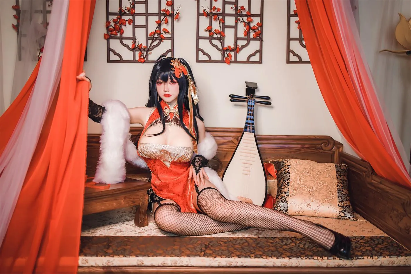 coser衣衣 – NO.11 碧蓝航线 大凤旗袍 [34P]插图8