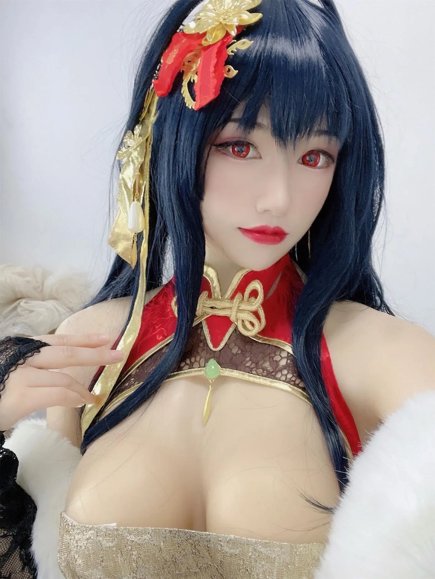 coser衣衣 – NO.11 碧蓝航线 大凤旗袍 [34P]插图7