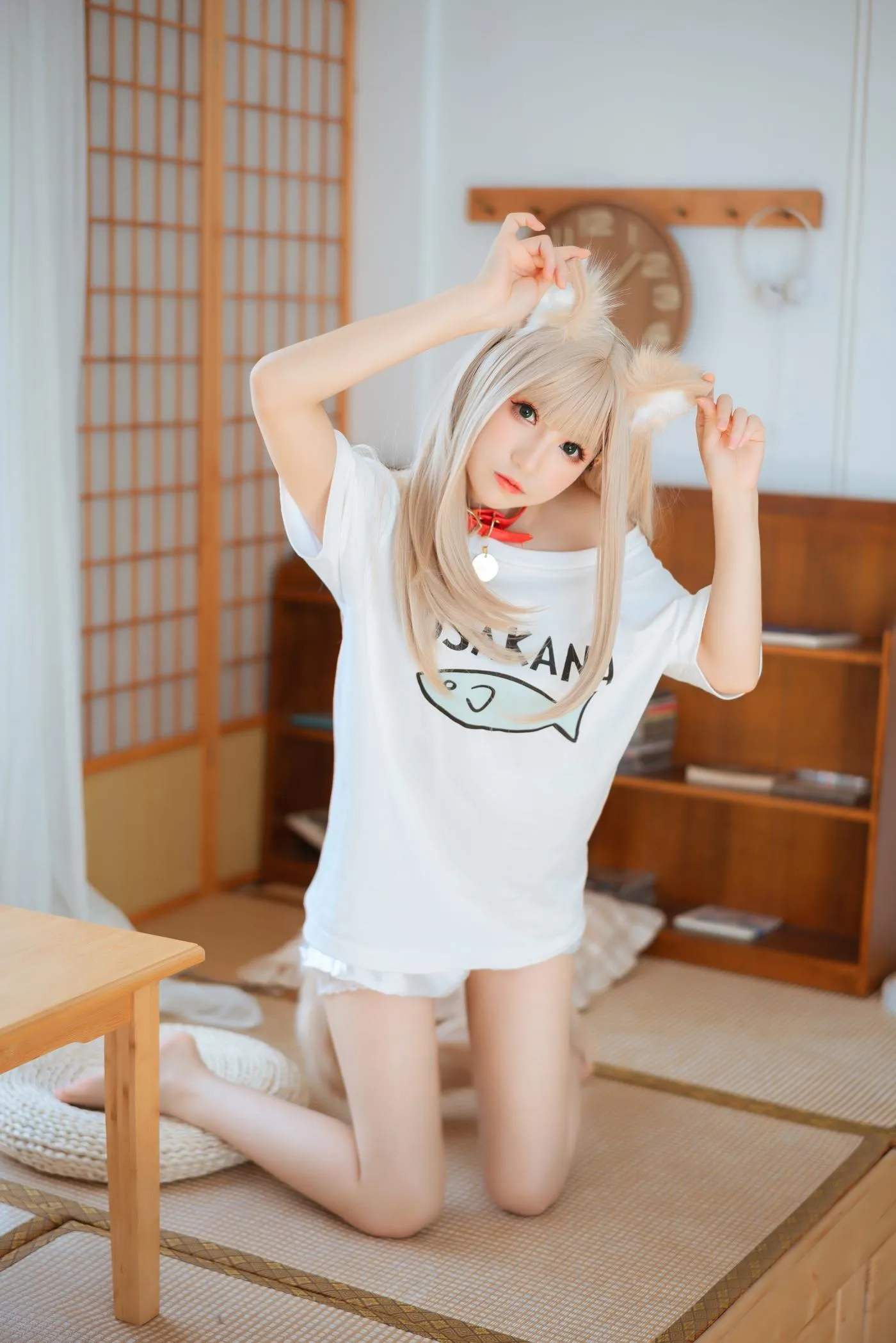 coser衣衣 – NO.13 猫娘 黄豆粉 [21P]插图6