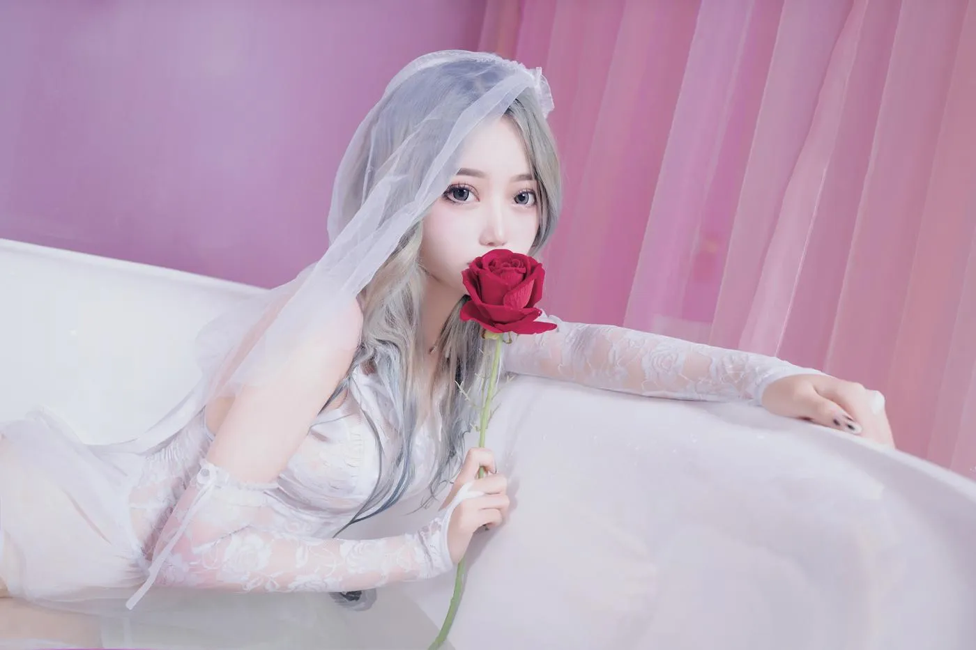 eloise软软 – NO.05 入水蕾丝 [34P]插图5