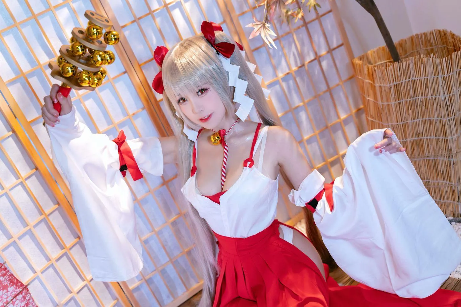 miko酱ww – NO.09 可畏巫女 [23P]插图1