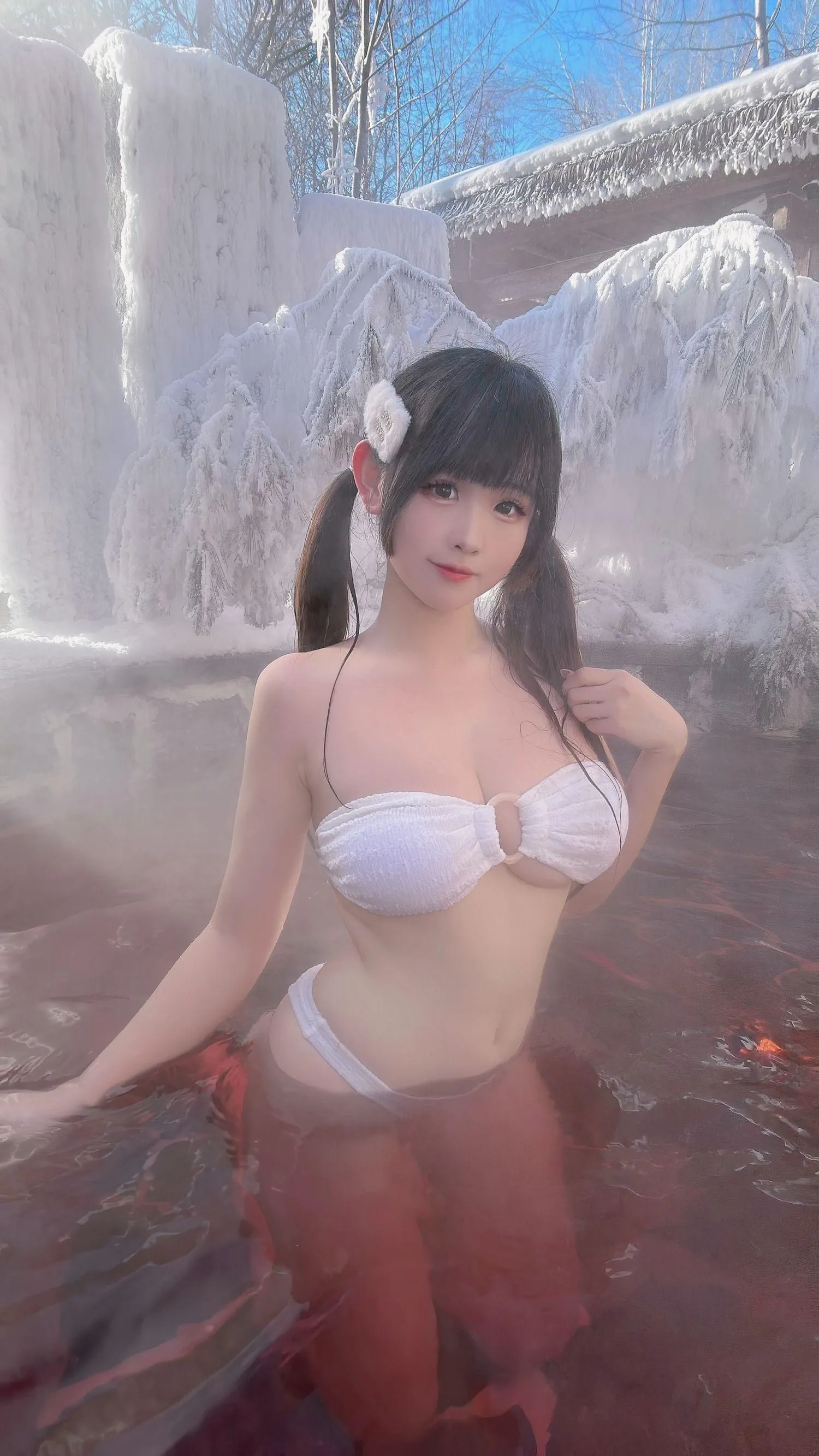 miko酱ww – NO.19 雪地温泉 [36P]插图9