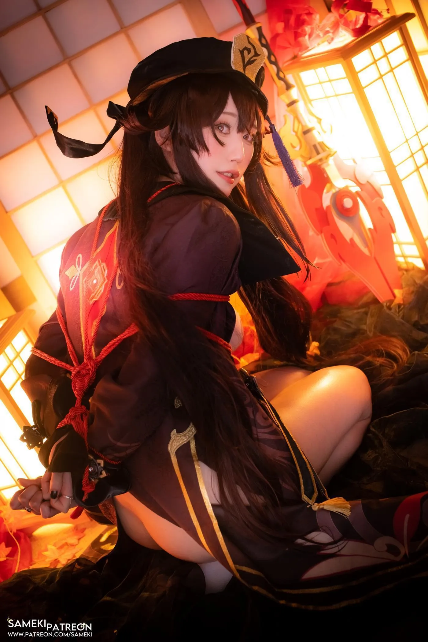 Sameki – NO.04 原神 胡桃 [42P]插图2