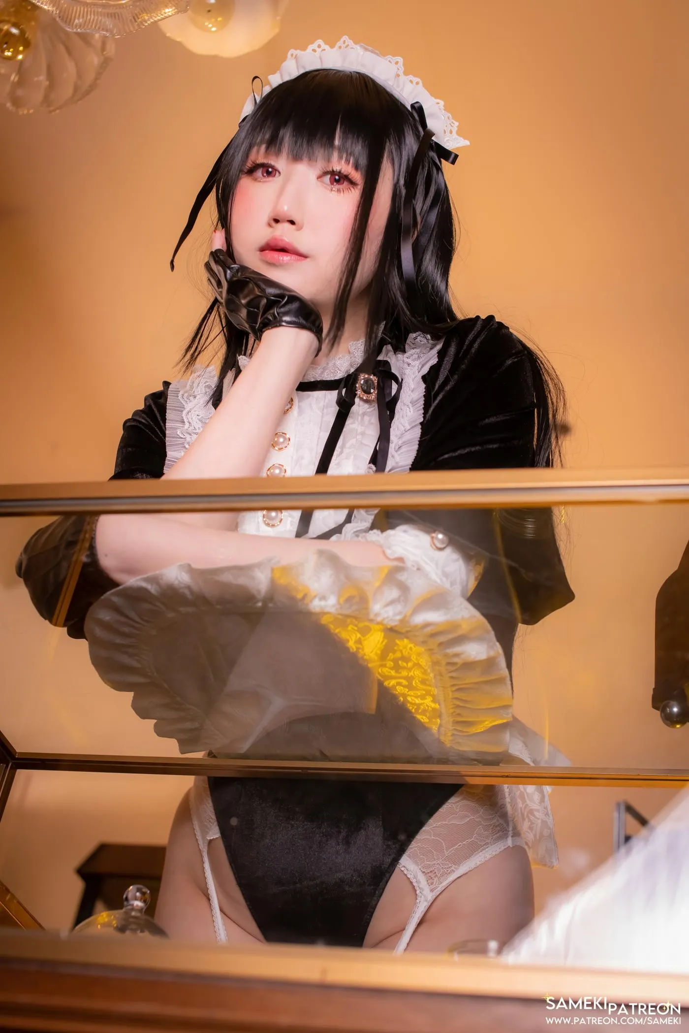 Sameki – NO.07 白丝女仆 [41P]插图4
