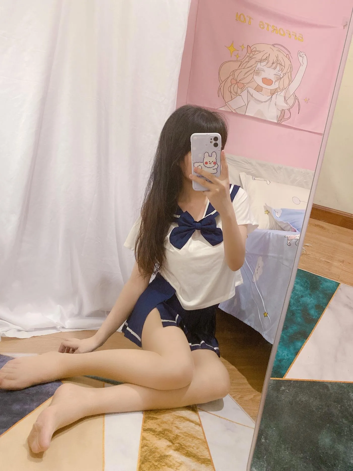 usejan(蓝蓝) – NO.06 肉丝妹妹 [55P]插图6
