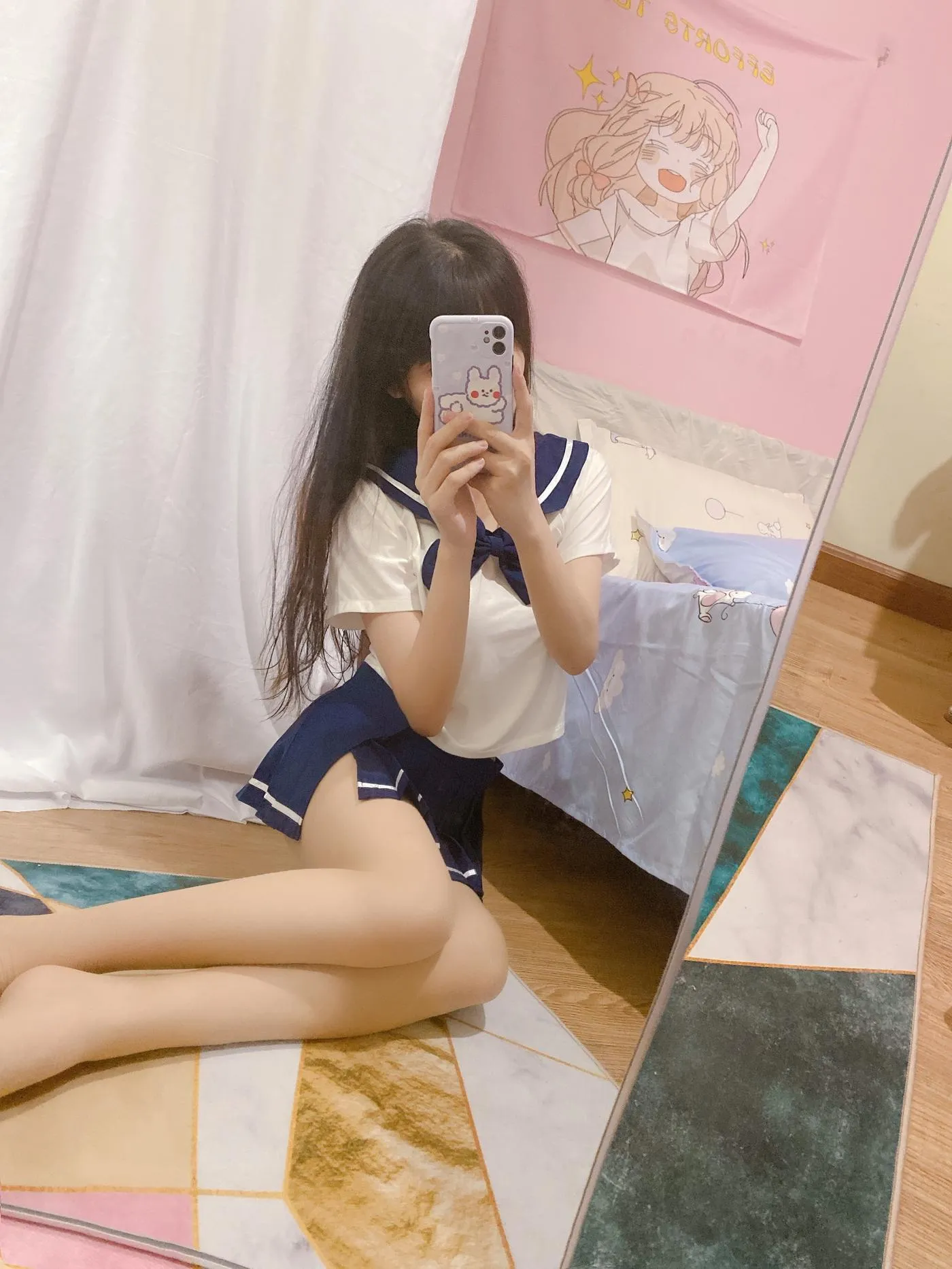 usejan(蓝蓝) – NO.06 肉丝妹妹 [55P]插图8