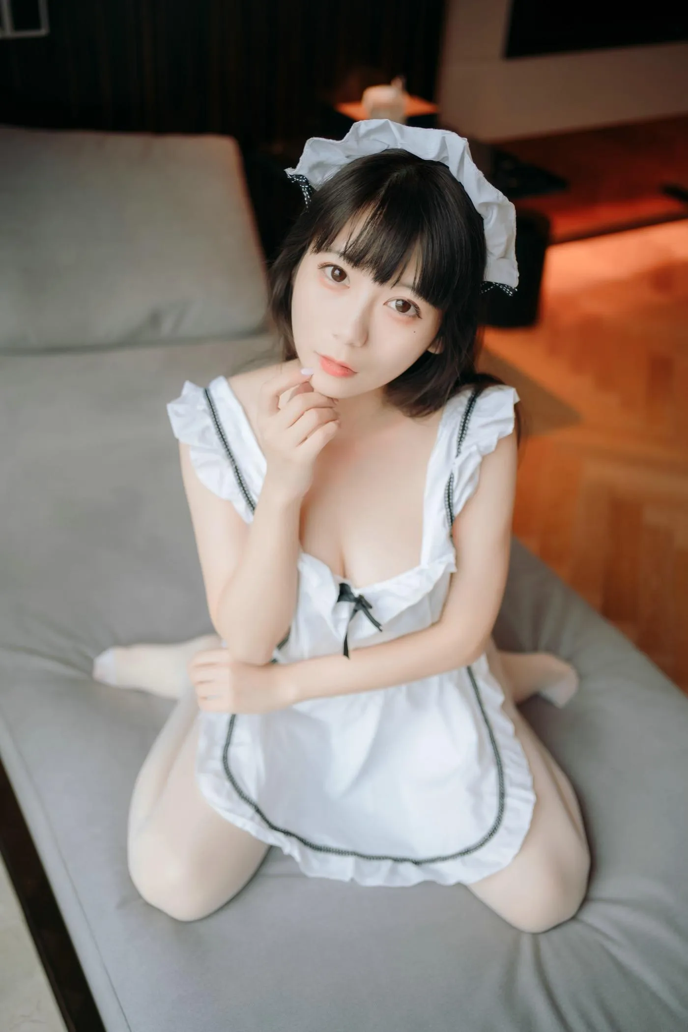 usejan(蓝蓝) – NO.10 小厨娘 [46P]插图1