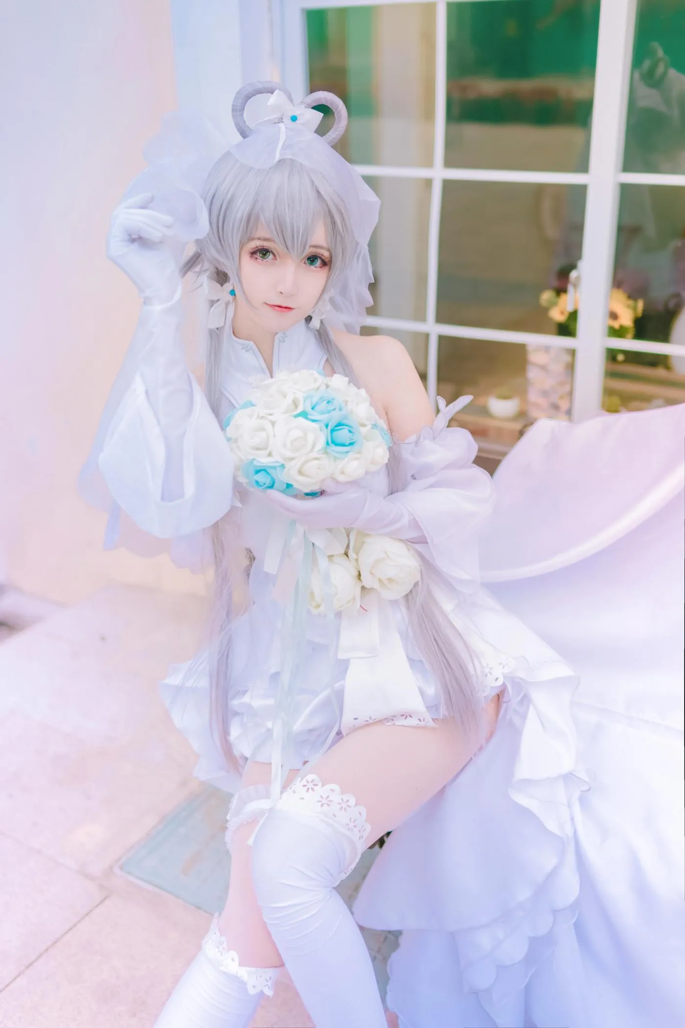 yui金鱼 – NO.09 洛天依婚纱 [8P]插图7