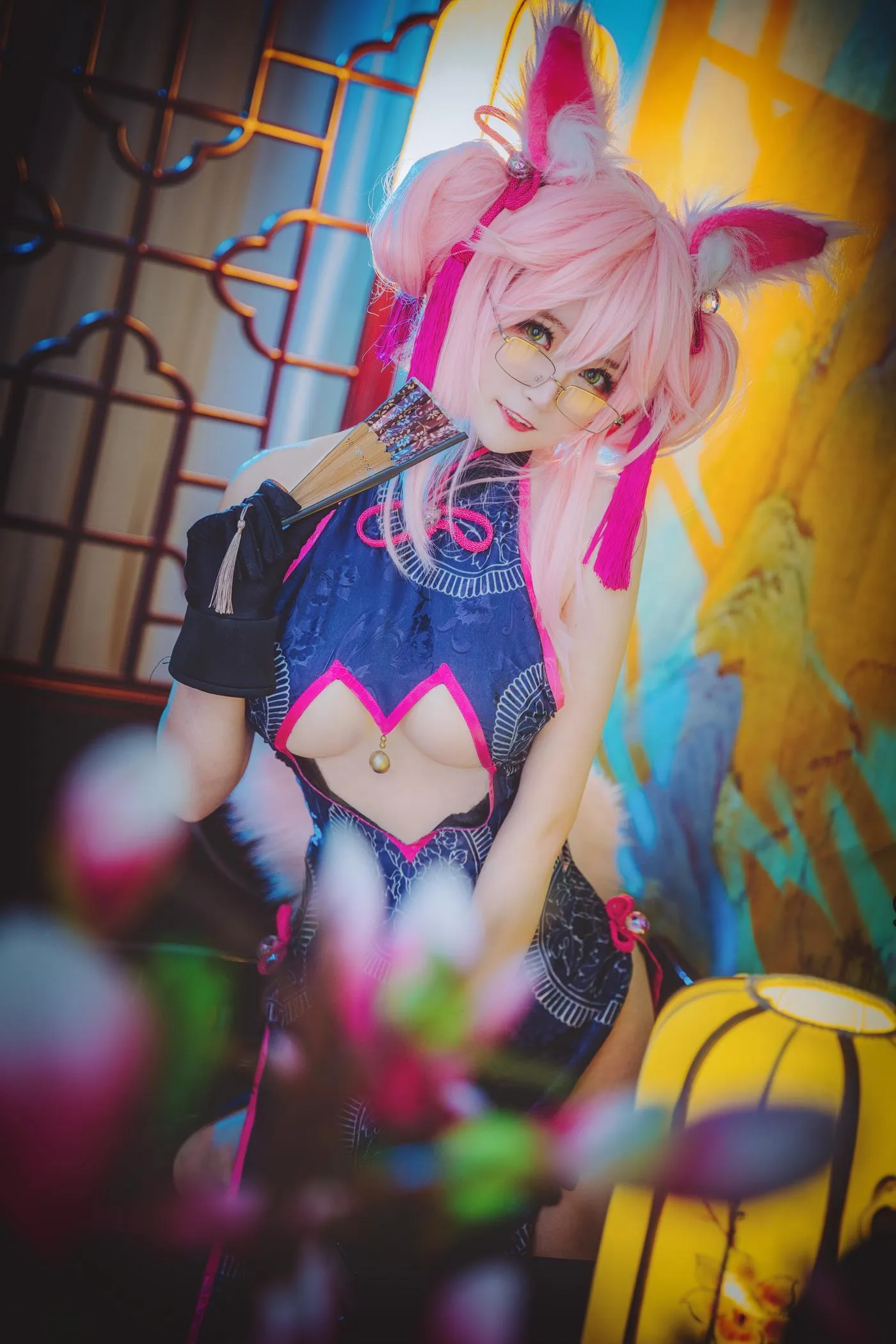 yui金鱼 – NO.11 旗袍 玉藻前 [13P]插图9