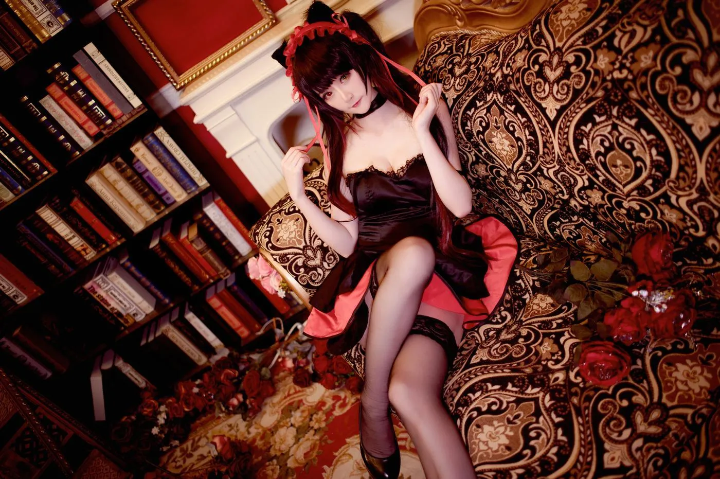 yui金鱼 – NO.12 时崎狂三 黑裙 [11P]插图8