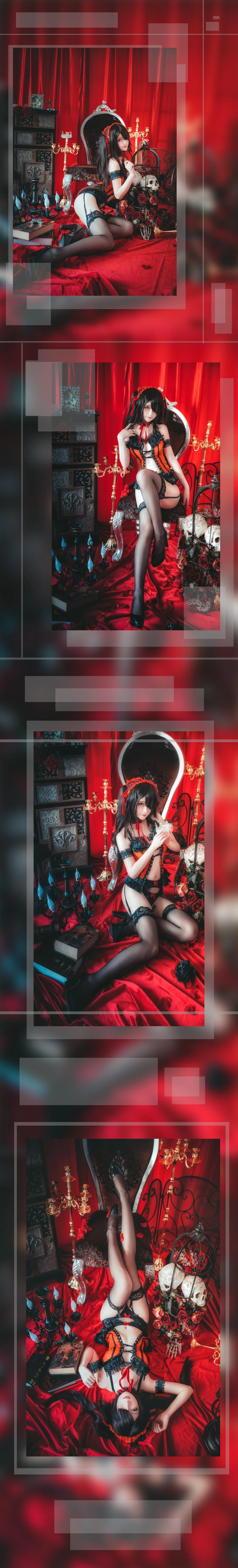 yui金鱼 – NO.14 时崎狂三 手办内衣 [16P]插图4