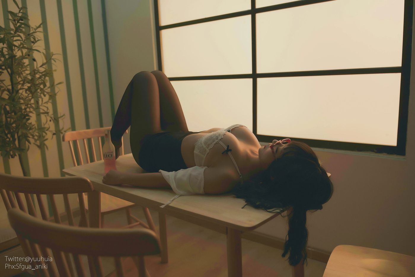 yuuhui玉汇 – NO.02 宿醉 [88P]插图6