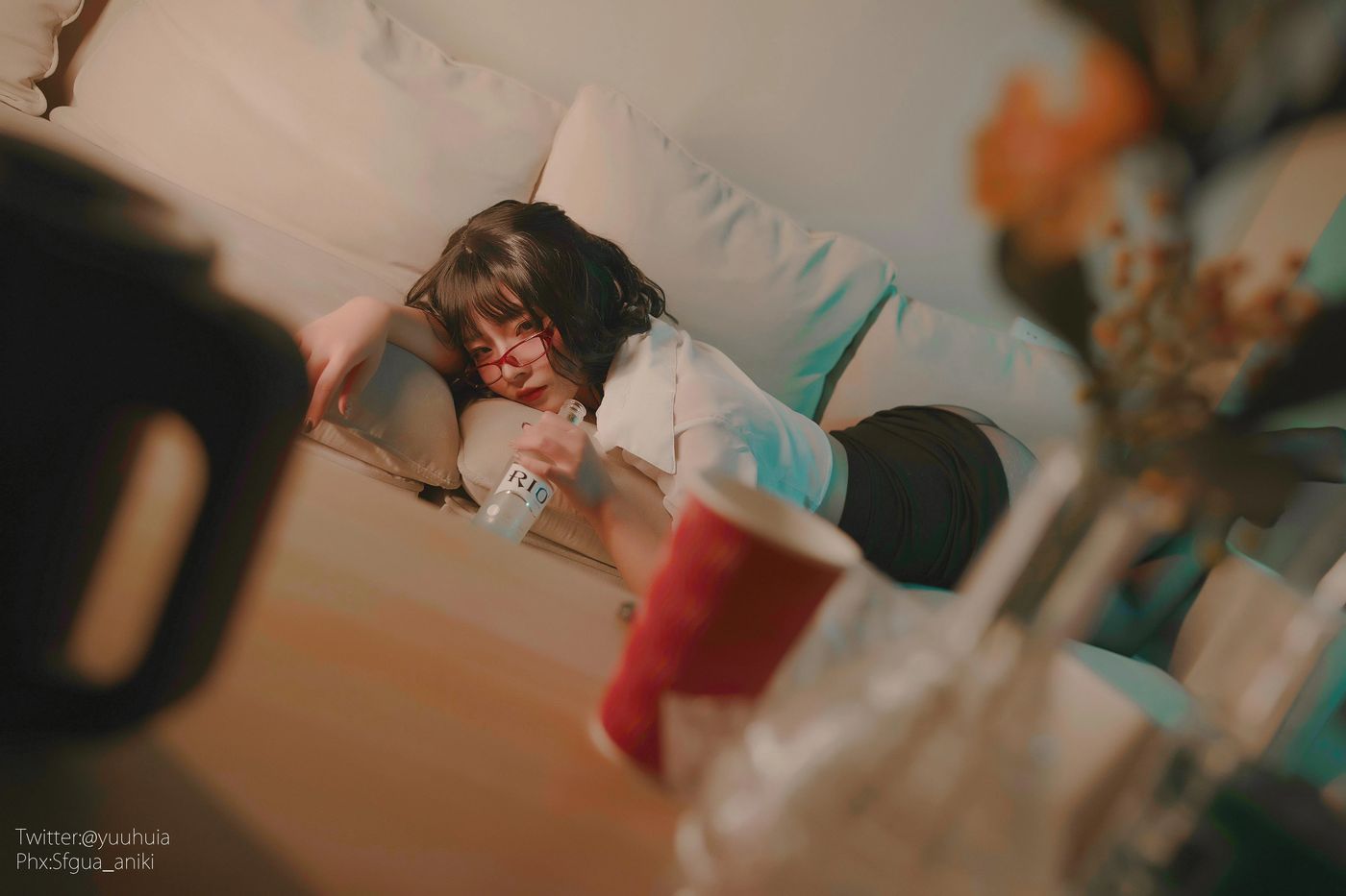 yuuhui玉汇 – NO.02 宿醉 [88P]插图7