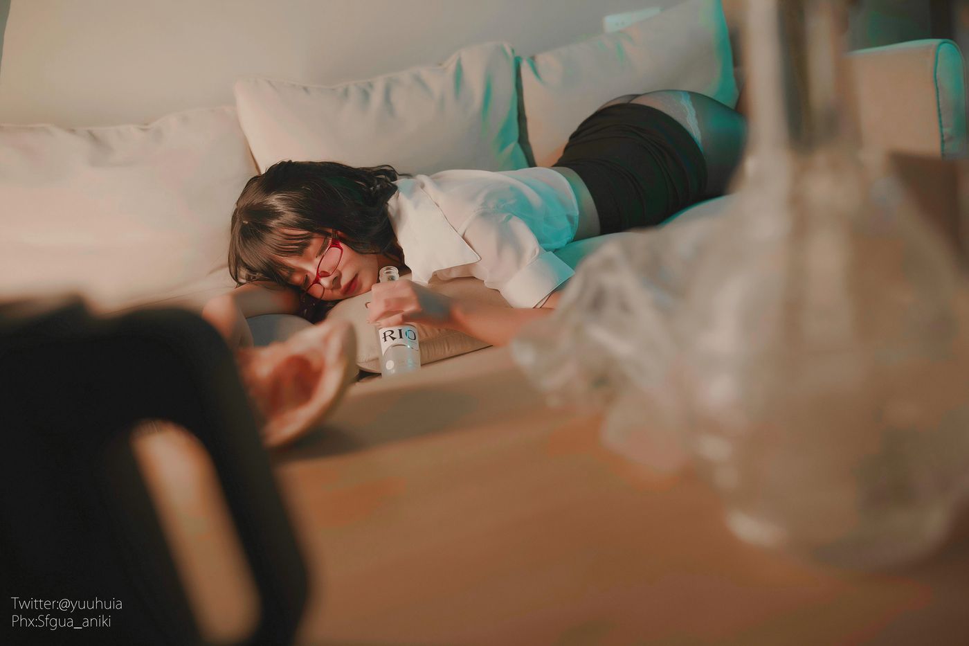 yuuhui玉汇 – NO.02 宿醉 [88P]插图8