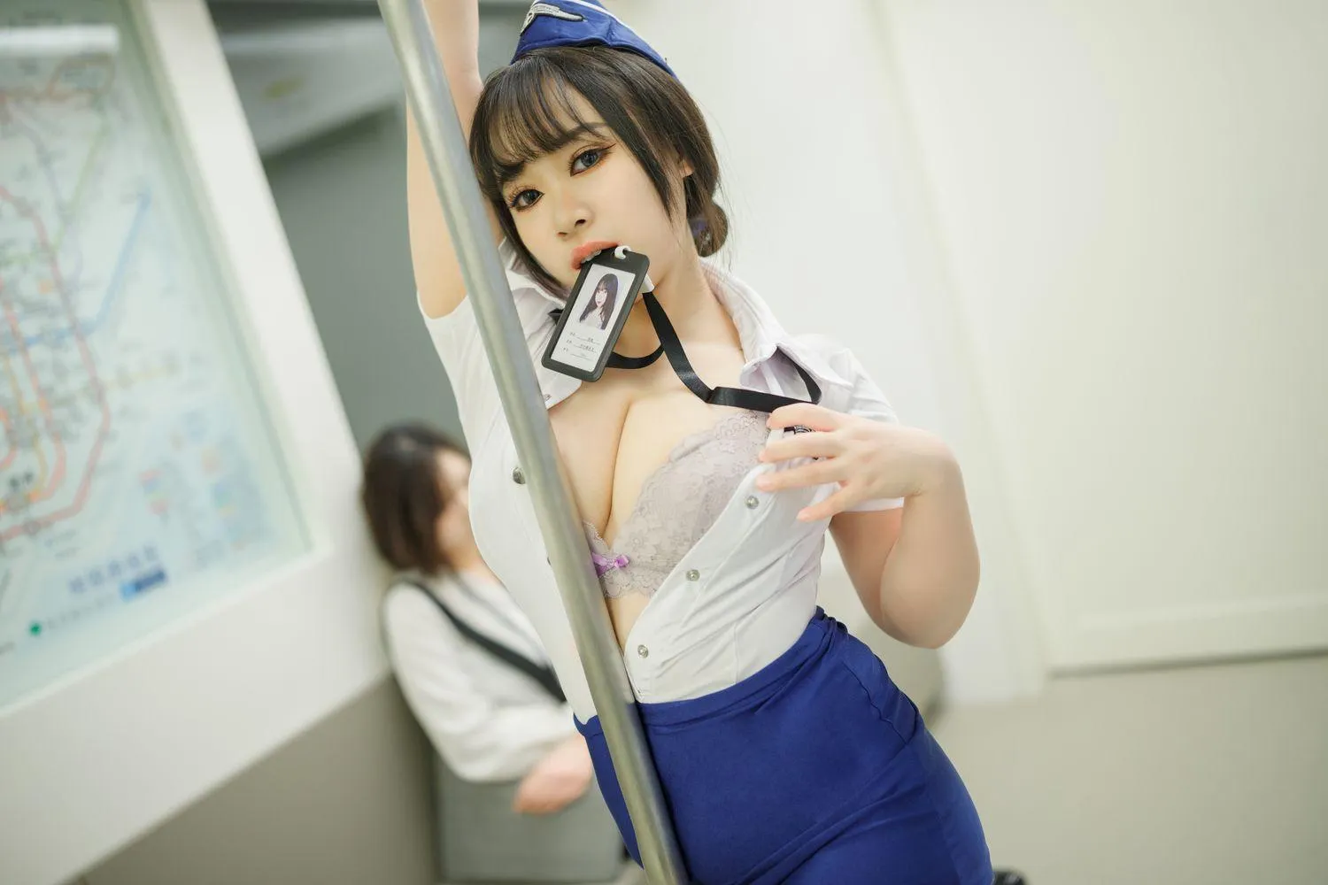 yuuhui玉汇 – NO.07 &胡桃猫Kurumineko 电车 [164P]插图6
