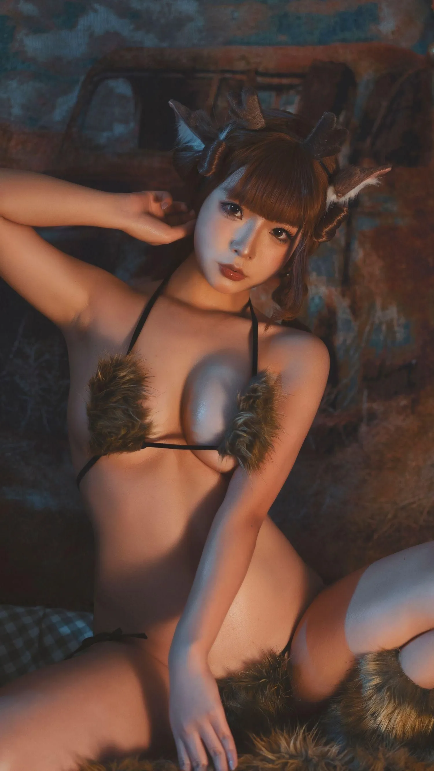 yuuhui玉汇 – NO.11 圣诞麋鹿兽耳 [110P]插图6