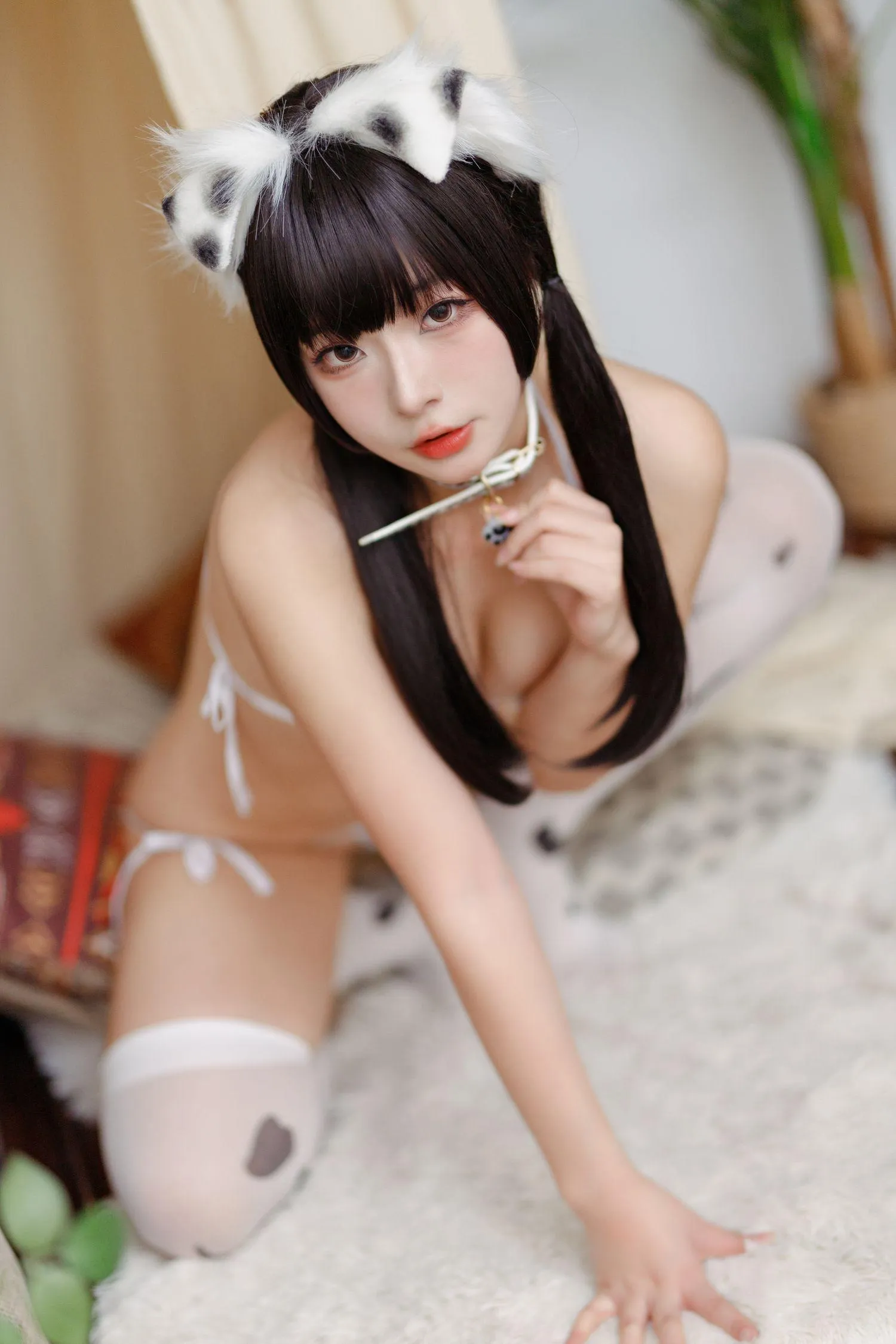 yuuhui玉汇 – NO.12 &胡桃猫Kurumineko 宠物情人 [170P]插图5