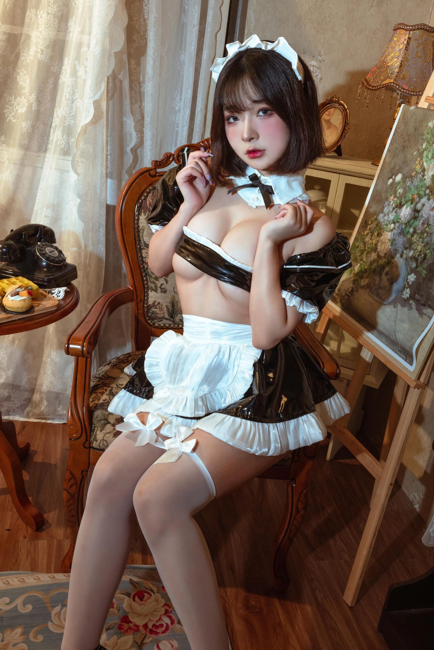 yuuhui玉汇 – NO.20 女仆假日 [74P]插图1