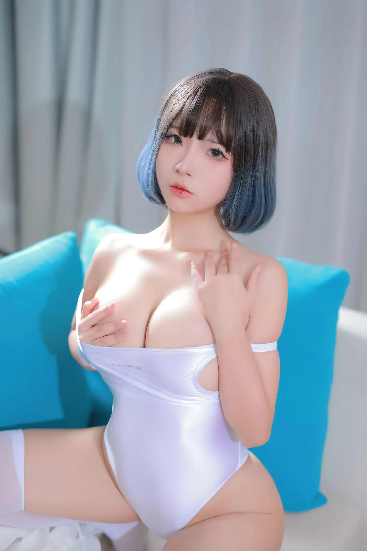 yuuhui玉汇 – NO.22 游泳部学妹 [89P]插图4