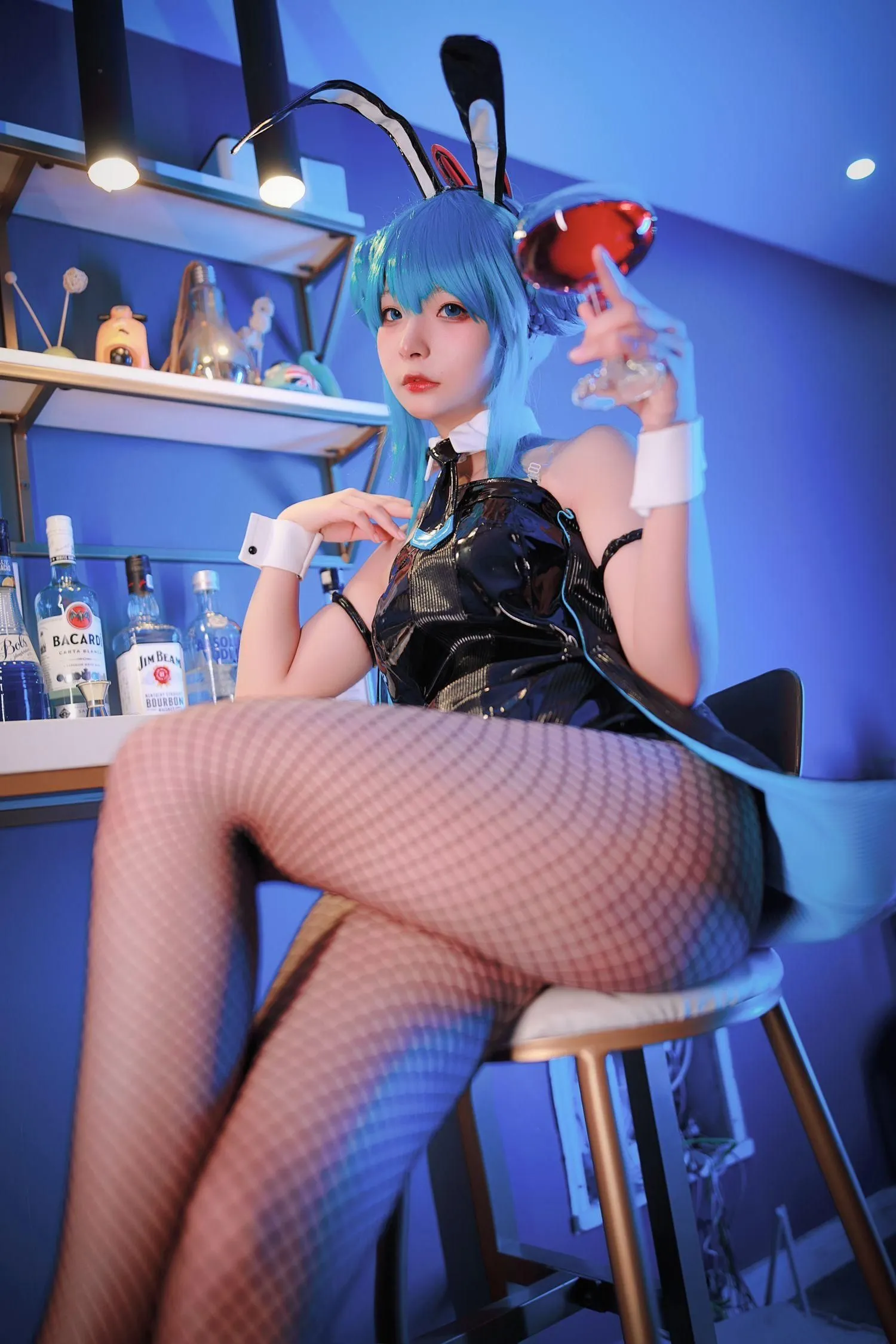 yuuhui玉汇 – NO.24 初音黑兔 [48P]插图3