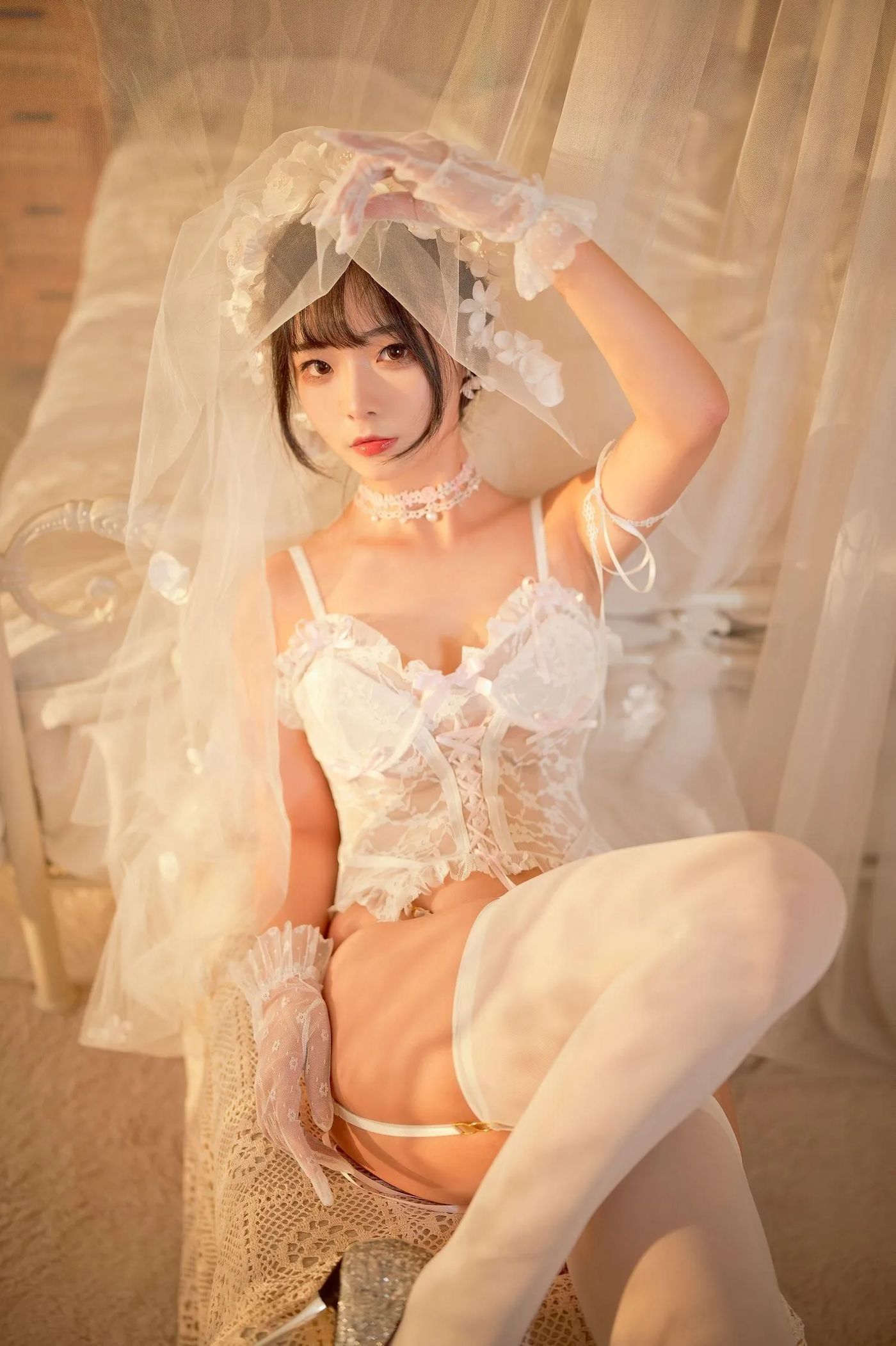 yuuhui玉汇- NO.04 纯白花嫁 [60P]插图2