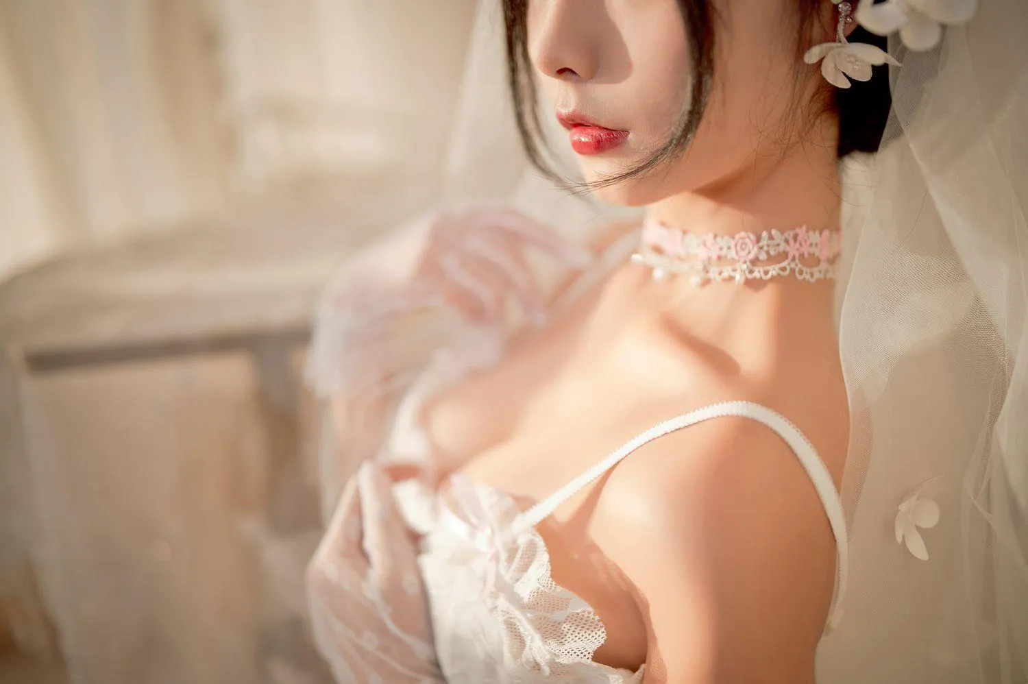 yuuhui玉汇- NO.04 纯白花嫁 [60P]插图9