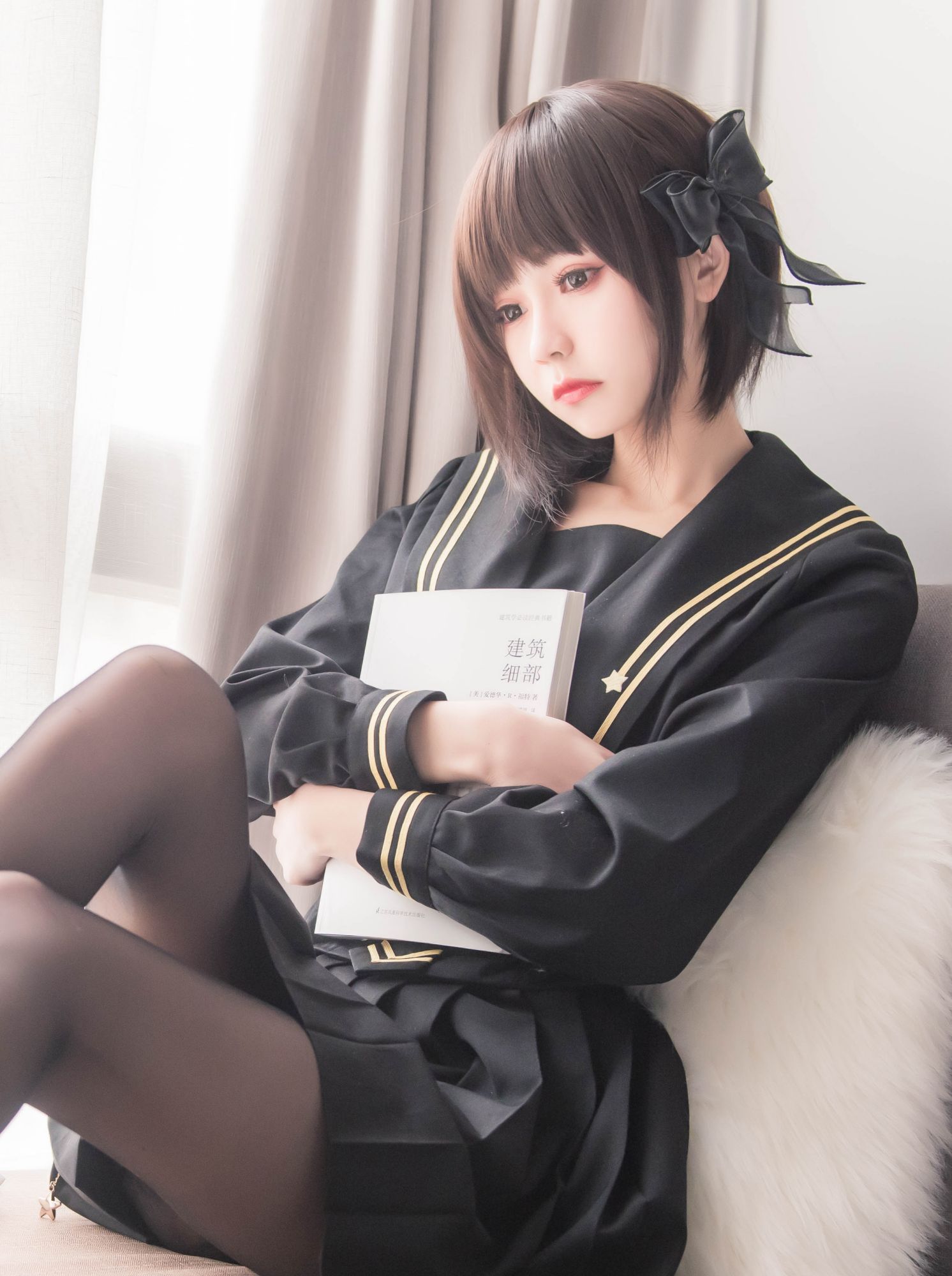 你的负卿03窗台制服插图