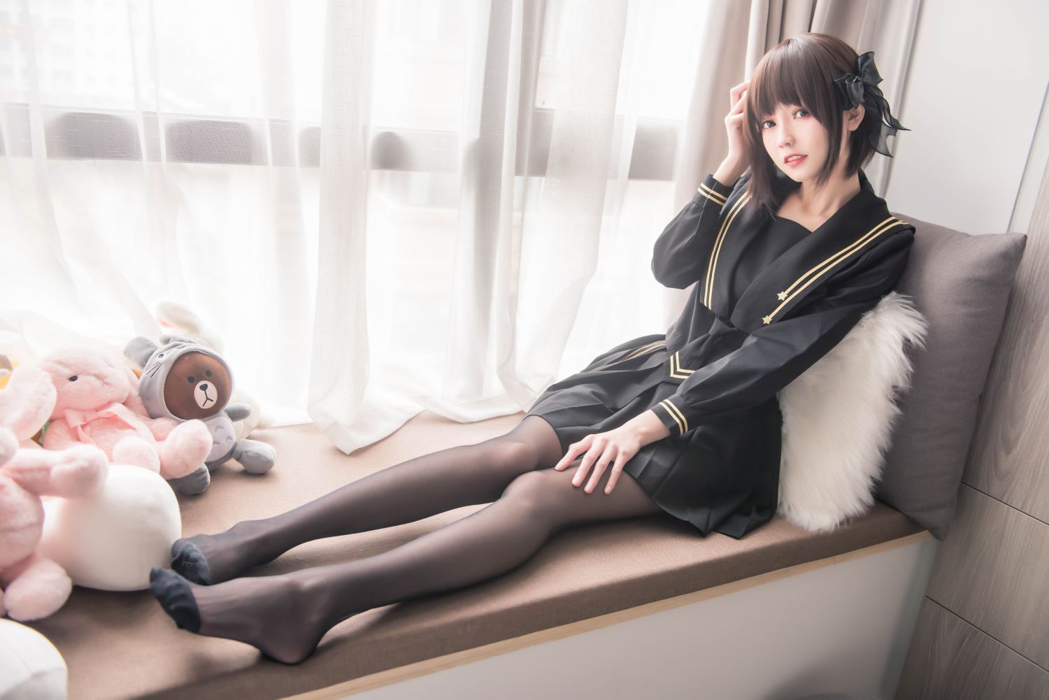 你的负卿03窗台制服插图2