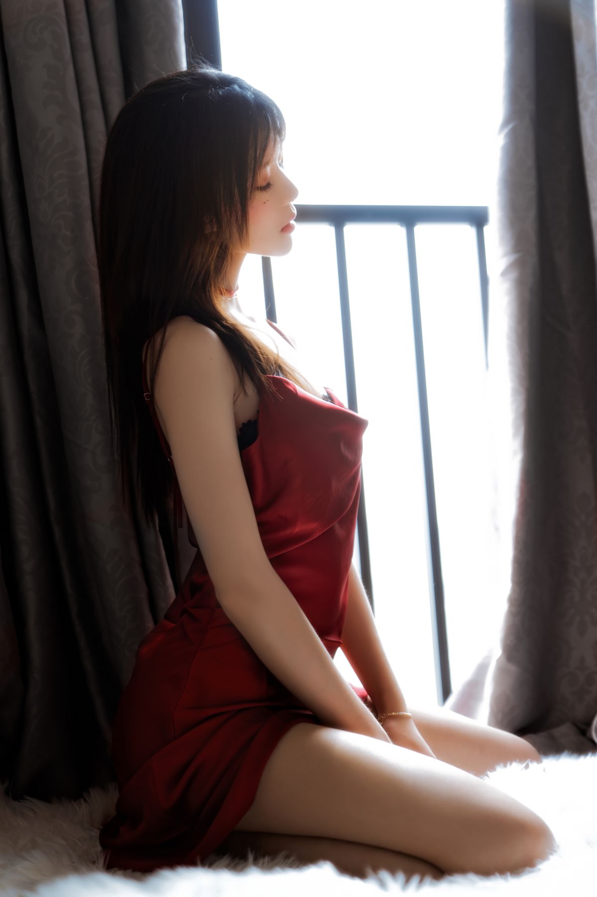 桜桃喵 千丝万缕的红插图1