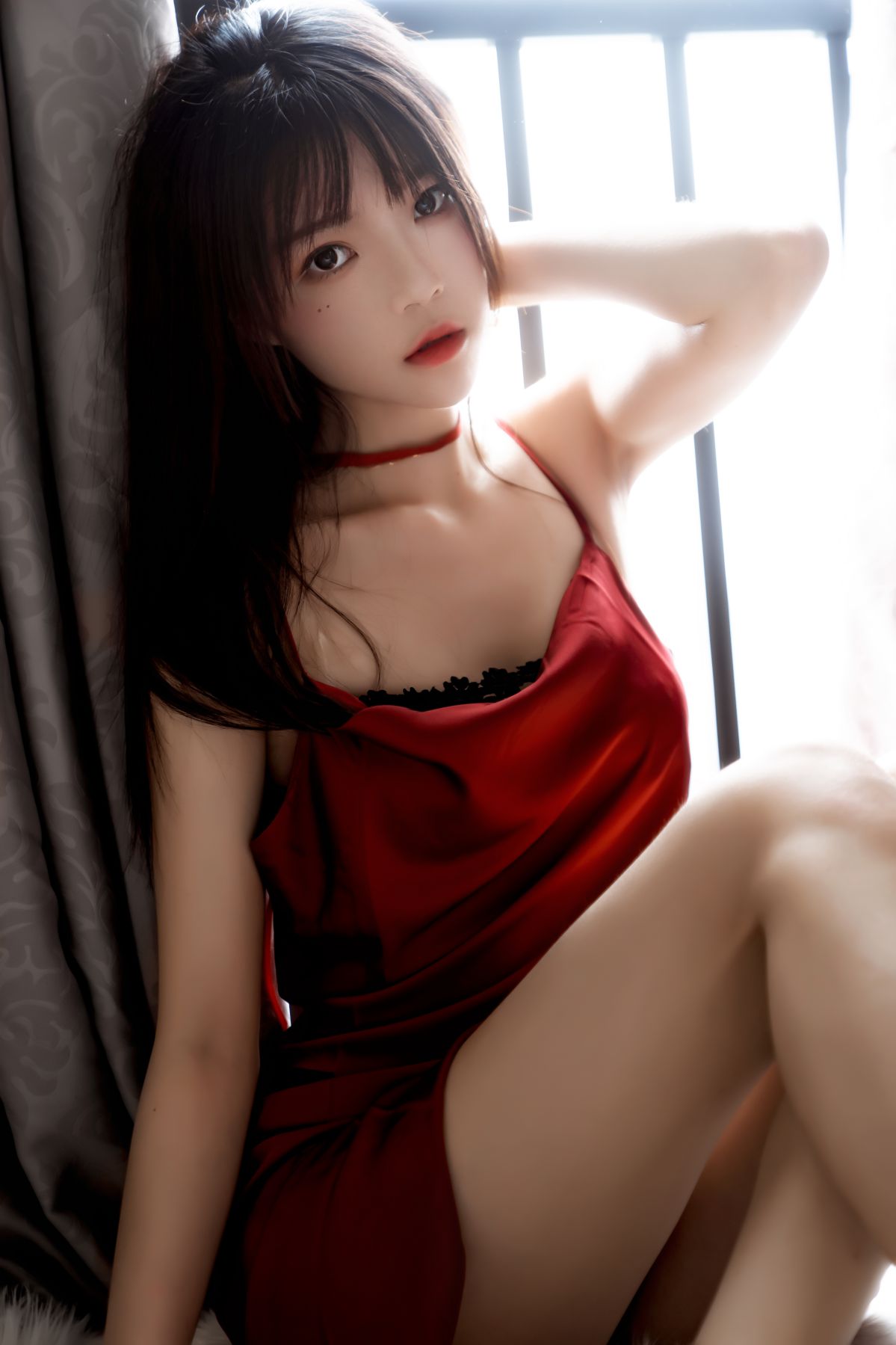 桜桃喵 千丝万缕的红插图4
