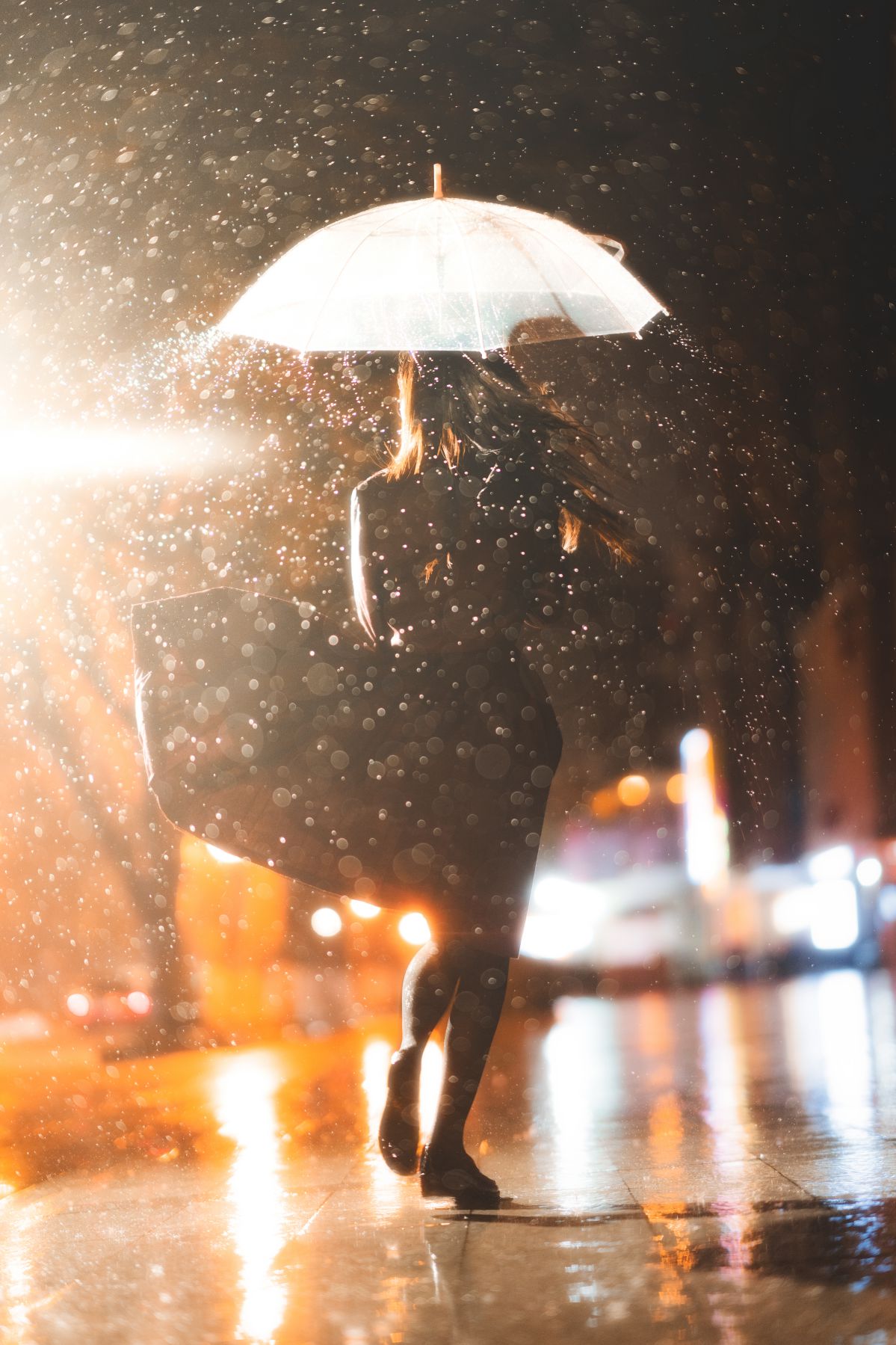 桜桃喵-雨下插图1