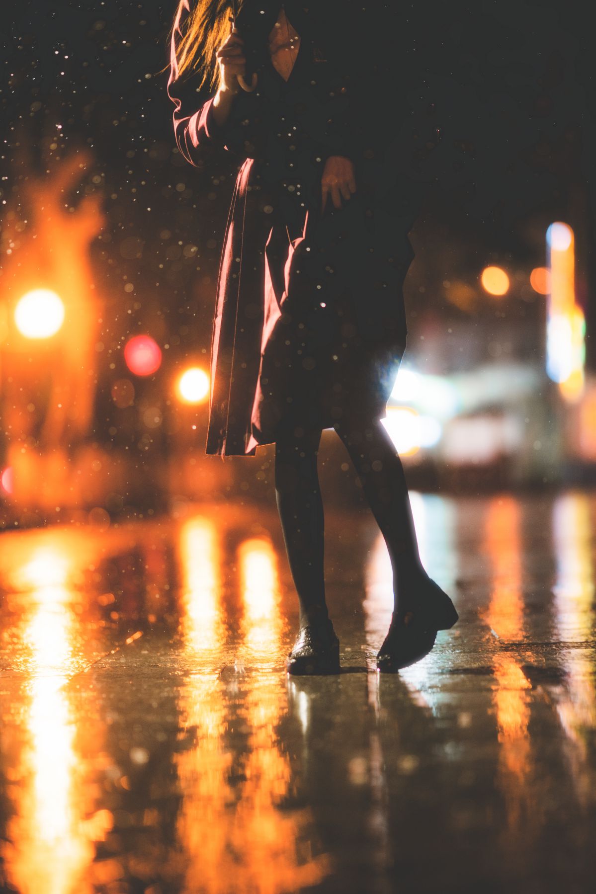 桜桃喵-雨下插图4