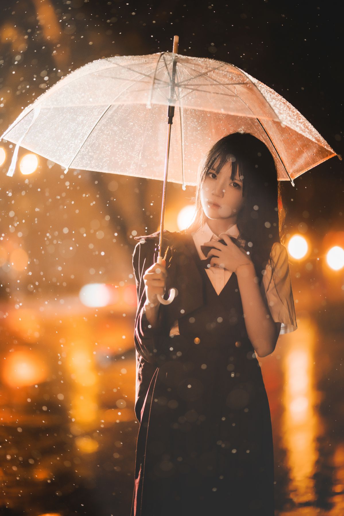 桜桃喵-雨下插图9