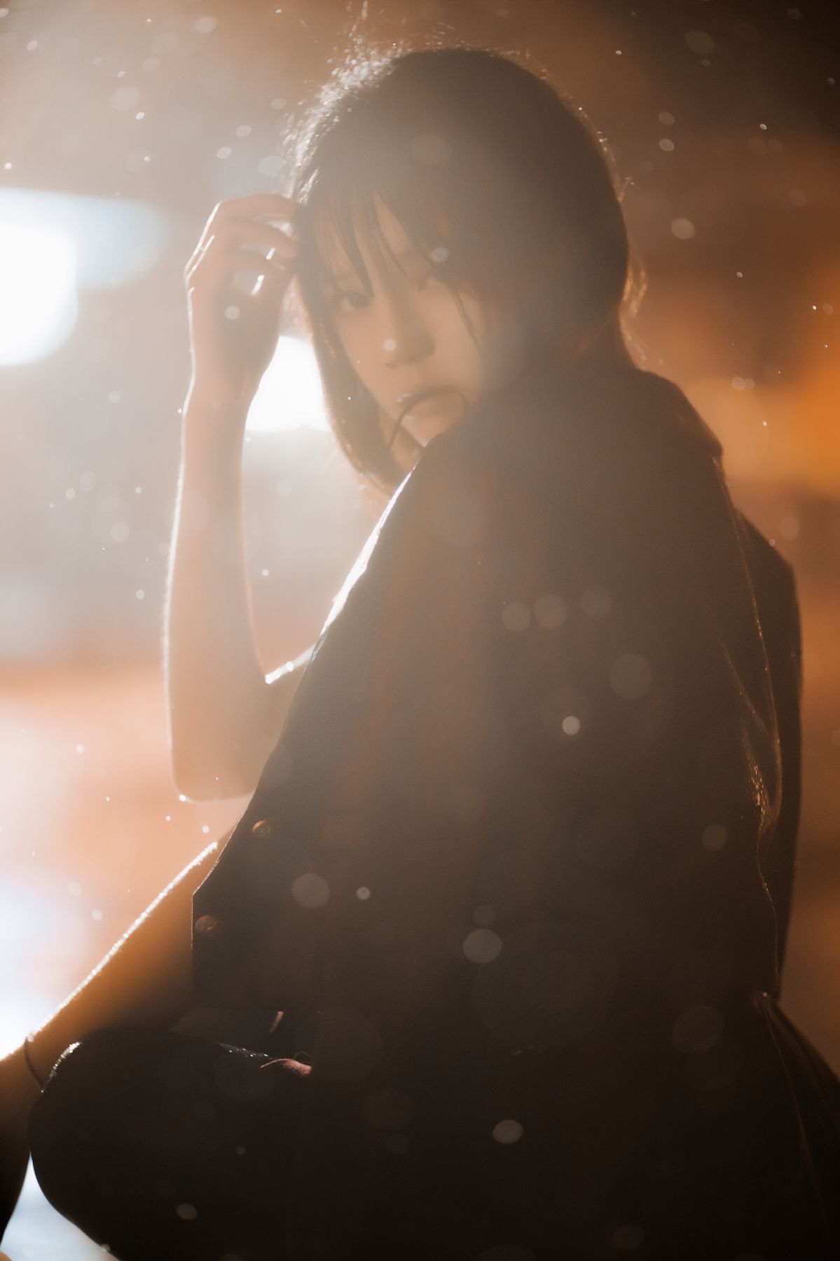 桜桃喵-雨下插图6
