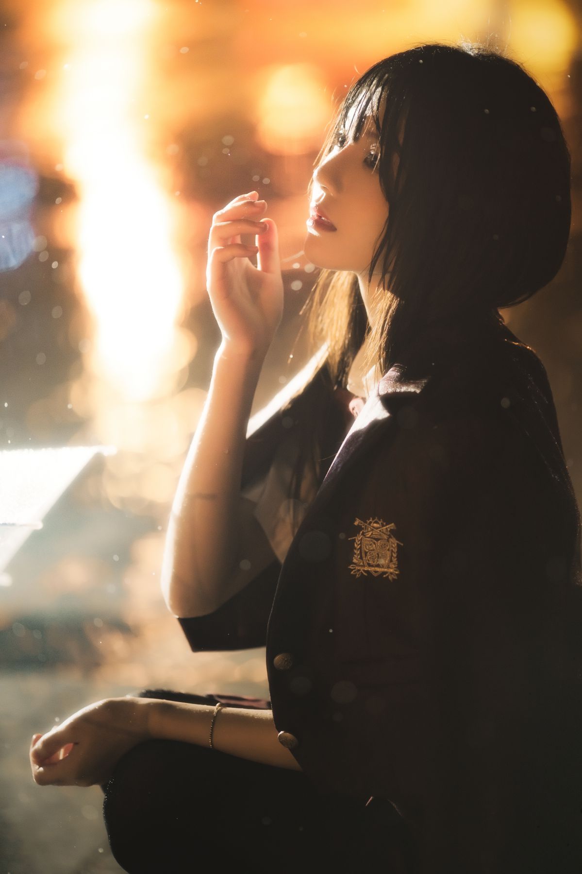 桜桃喵-雨下插图8