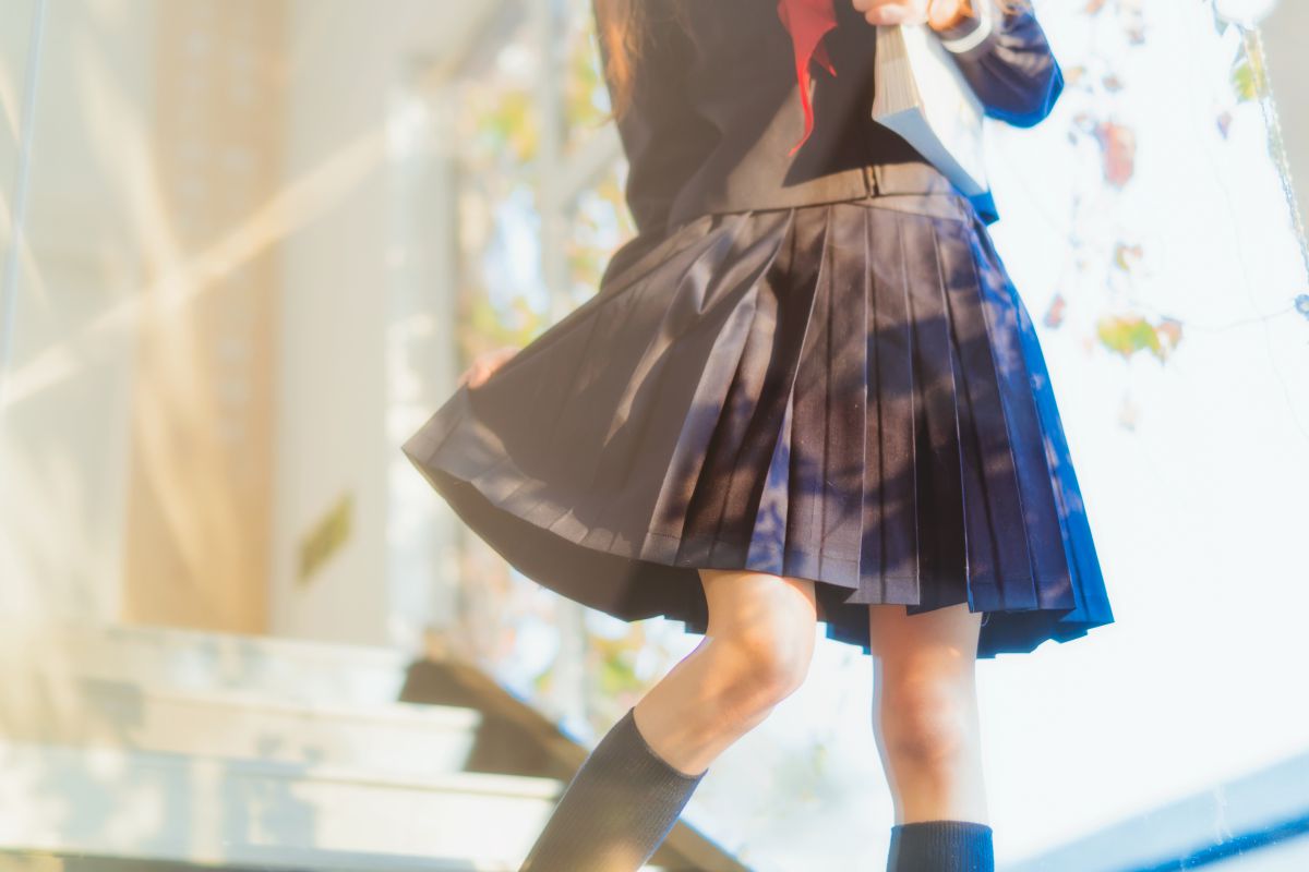 桜桃喵-黑色水手服插图4