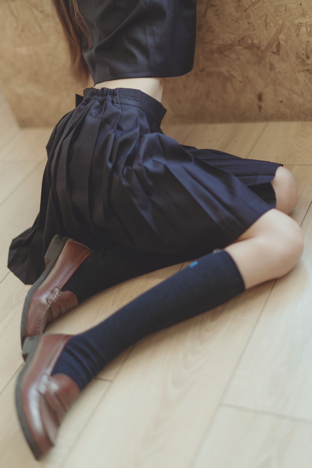 桜桃喵-黑色水手服插图5