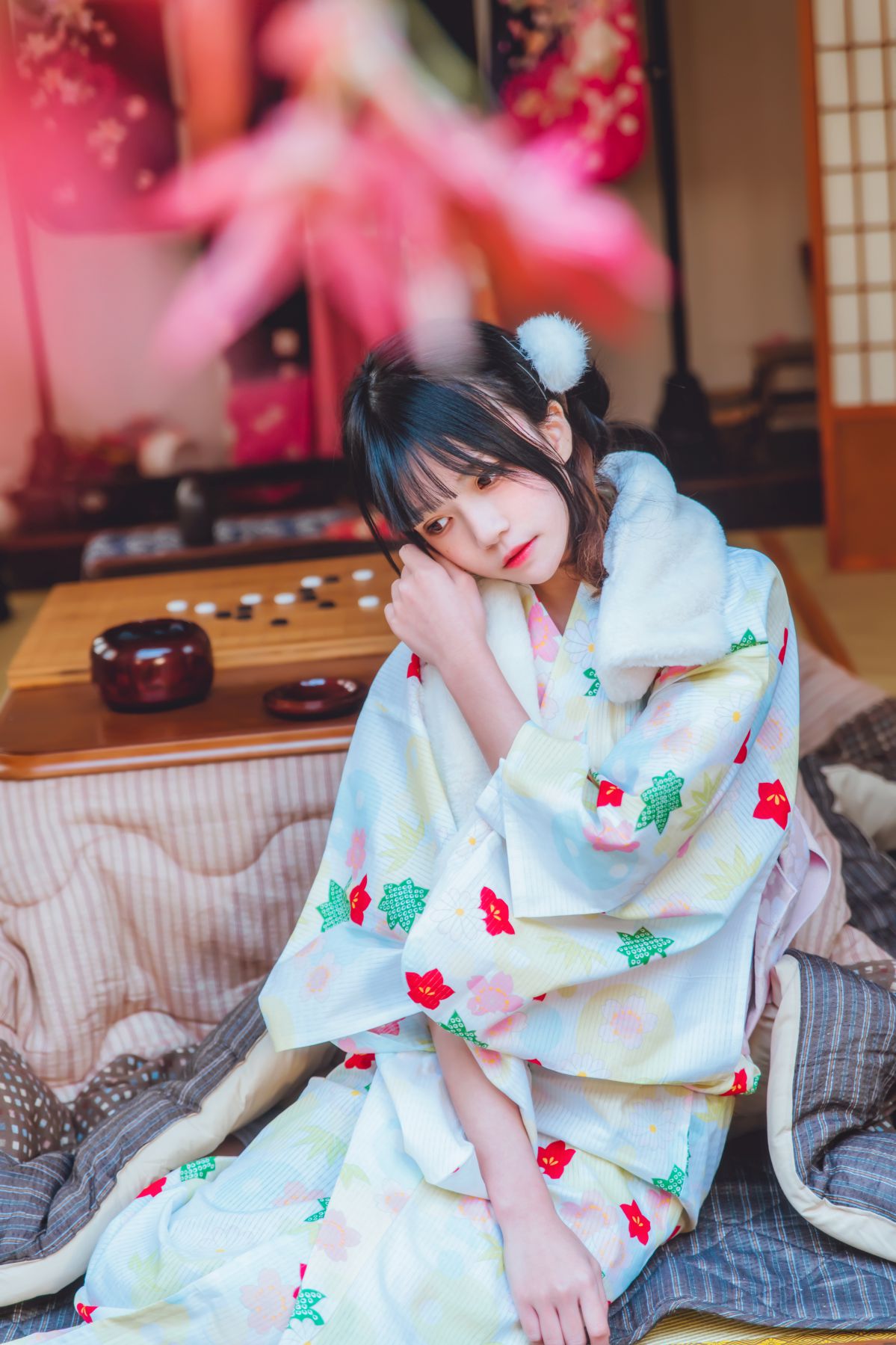 桜桃喵-小少女插图1